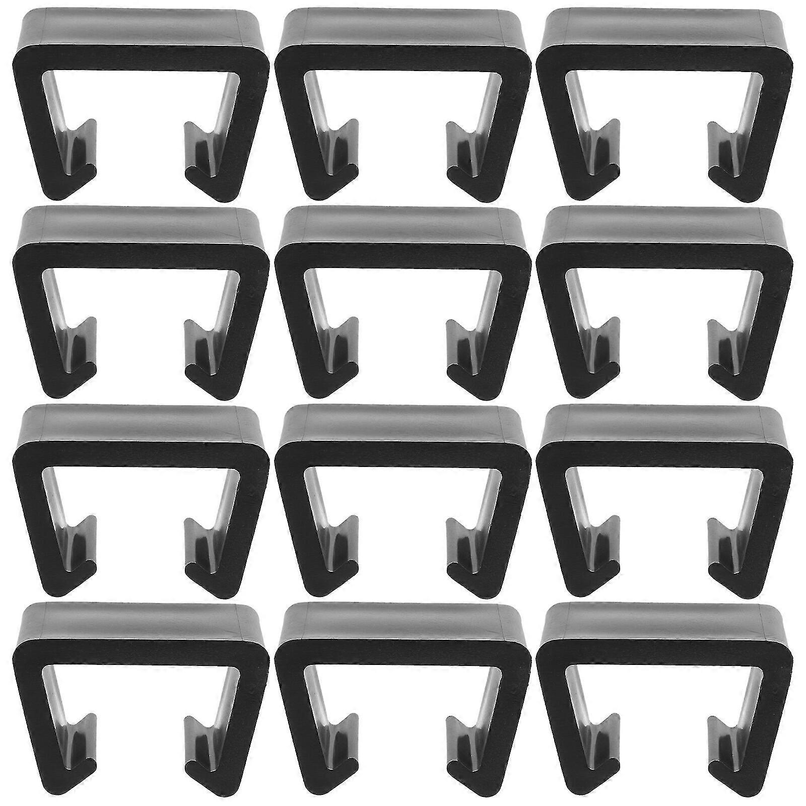12pcs Garden Furniture Clamps Patio Furniture Clamps Outdoor Sofa Patio Furniture Coupling Clamps