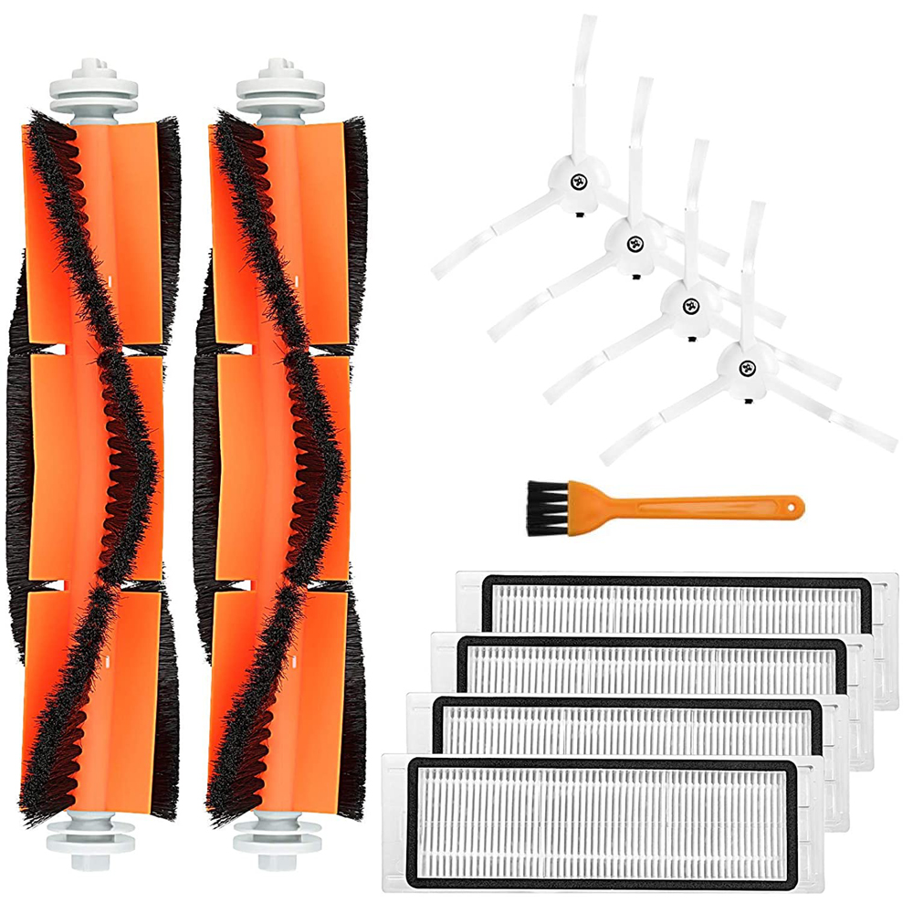 Accessory Kit Compatible with Xiaomi Roborock E4, S5, S5 Max, S50, S51, S55, 11 Pieces
