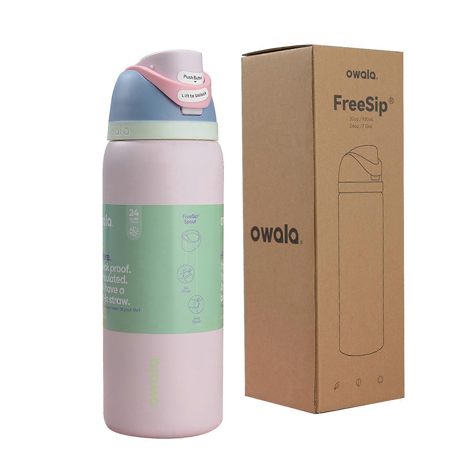 Large 710ml Off-White Thermos Bottle for Adventure lotus colorM