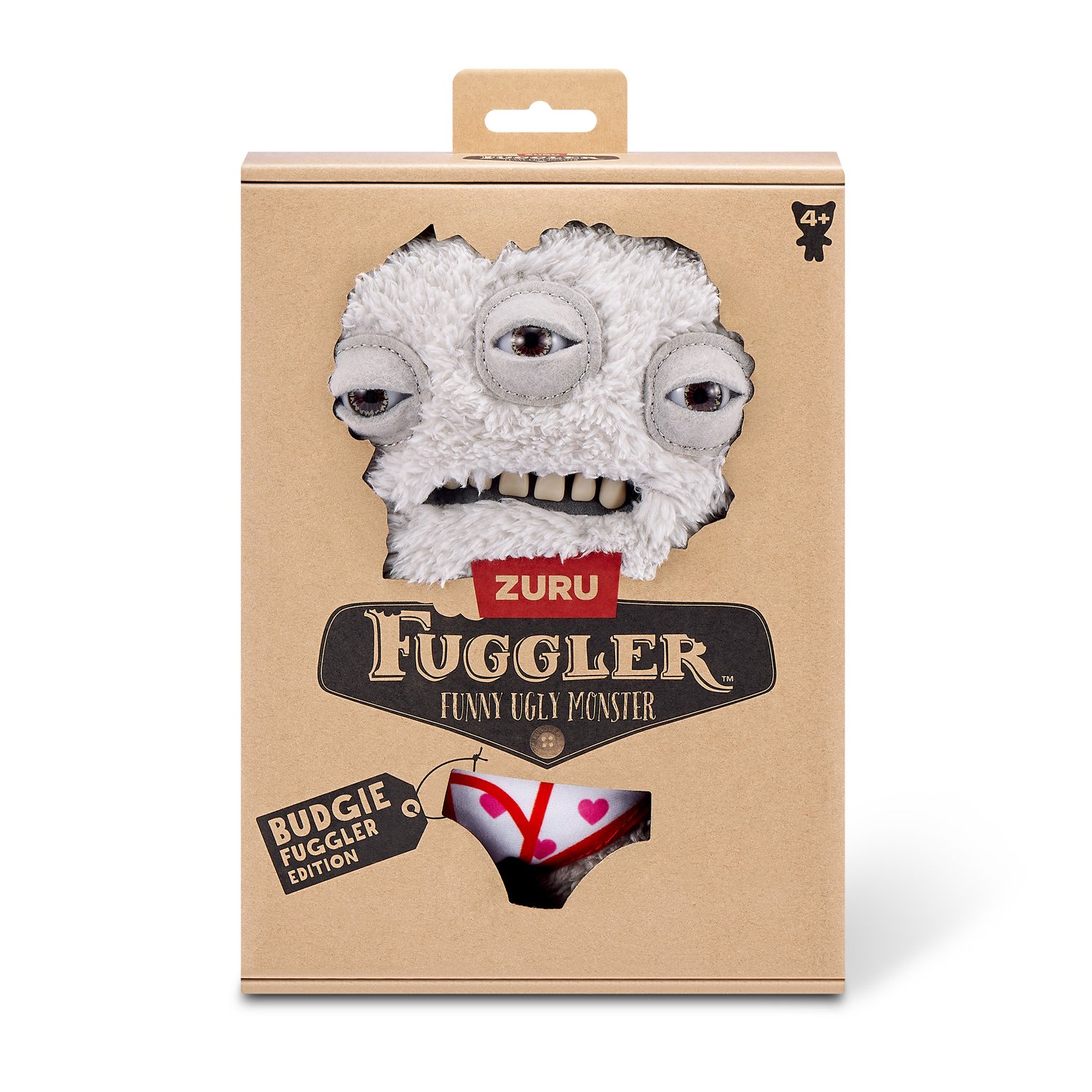 Fuggler Budgie Fuggler Irritated Alien Grey Multicolor multicolor