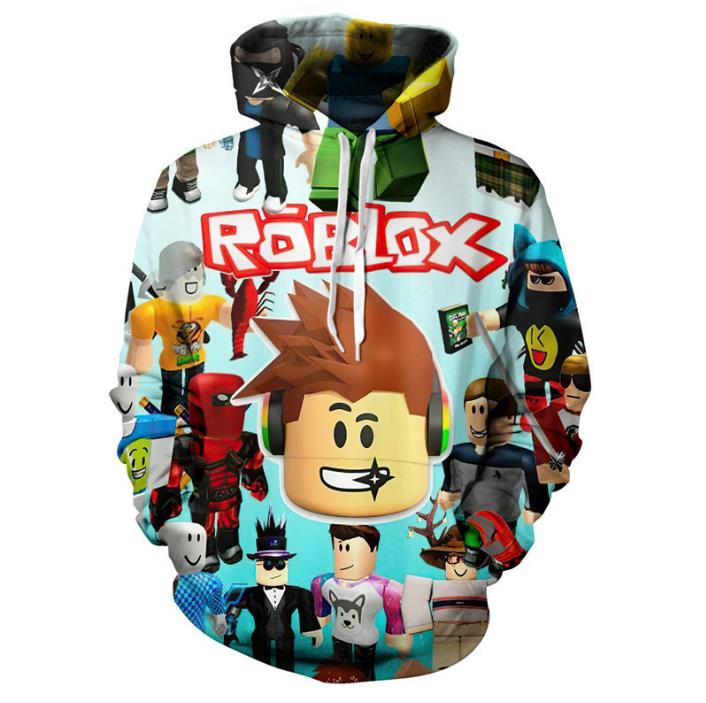 ROBLOX Hoodie Jacket for Boys, Long Sleeve with Hood DD 160cm