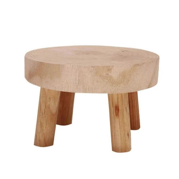 Mini Wooden Pallet Display Plant Stand Decorative Wooden Plant Pallet Bonsai Holder for Indoor Outdoor Home Garden C