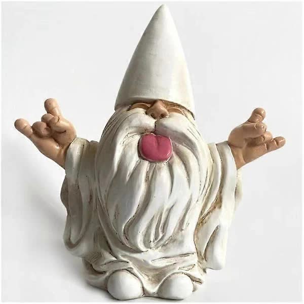 George the "dwarf rocker" - this garden gnome will rock your enchanted mini world, Guazhuni