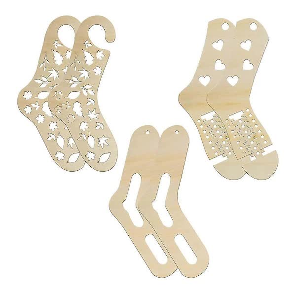 pcs Wooden Sock Blockers for Knitting, Adjustable Sock Blockers for Knitting Blockers Knitting Crochet S