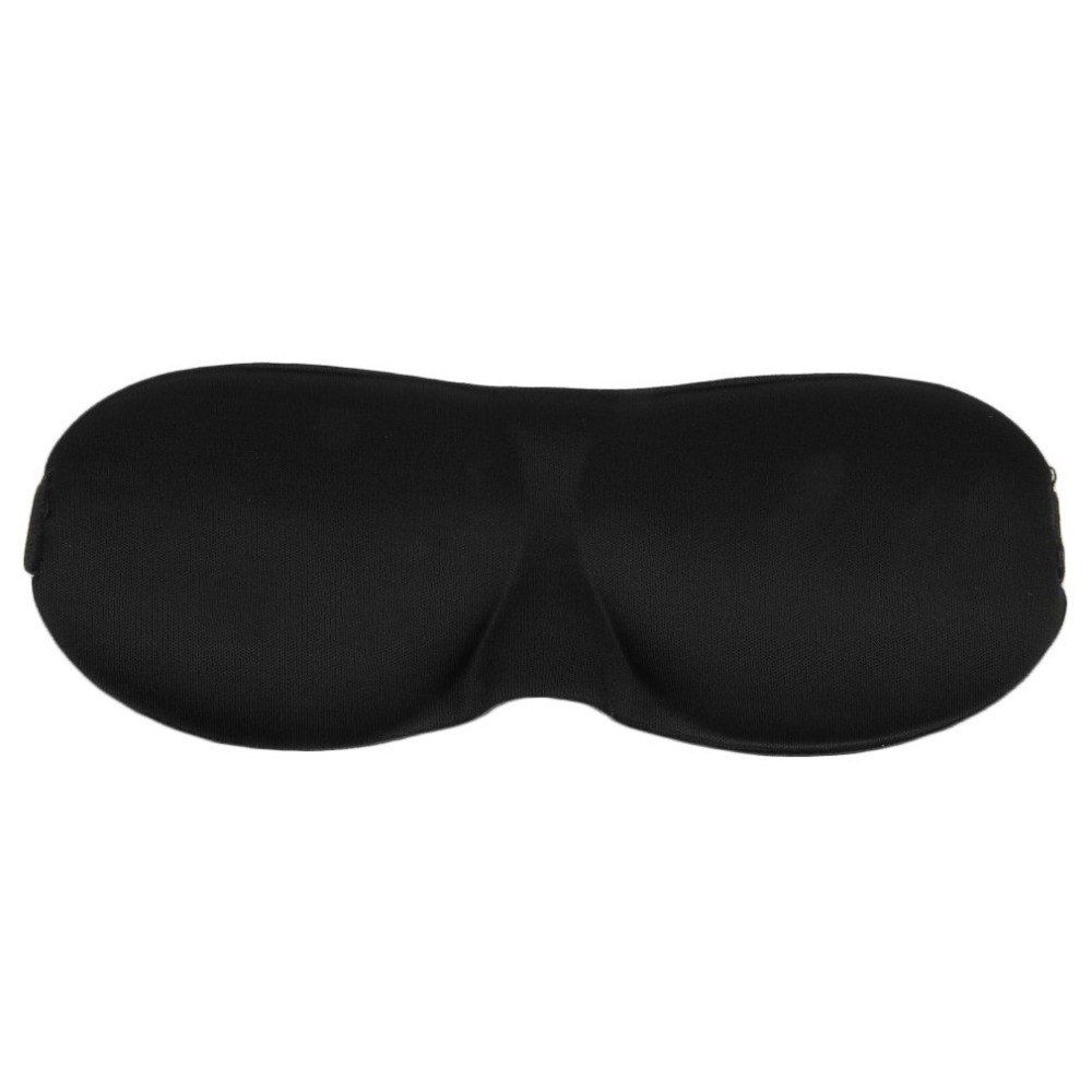 3D Sleep Mask Eye Mask Blindfold Black