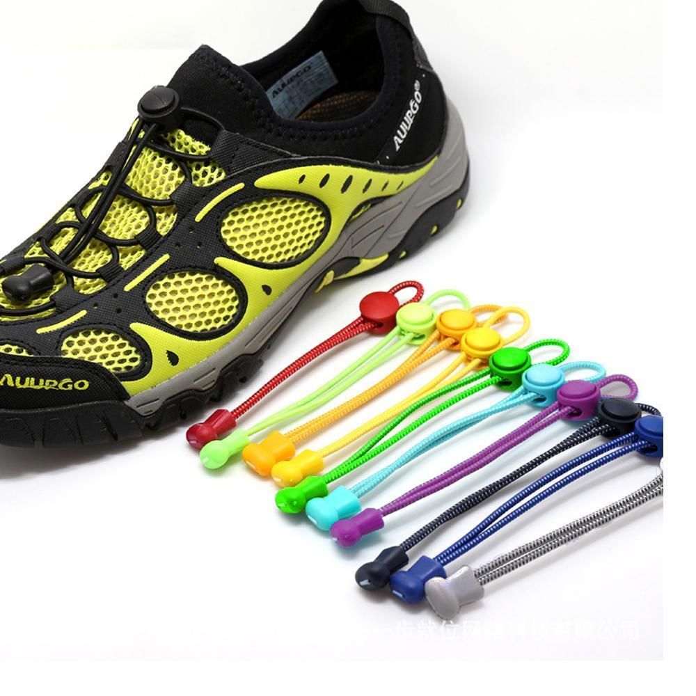 2 Shoes with Elastic Laces Including Drawstring, Blue