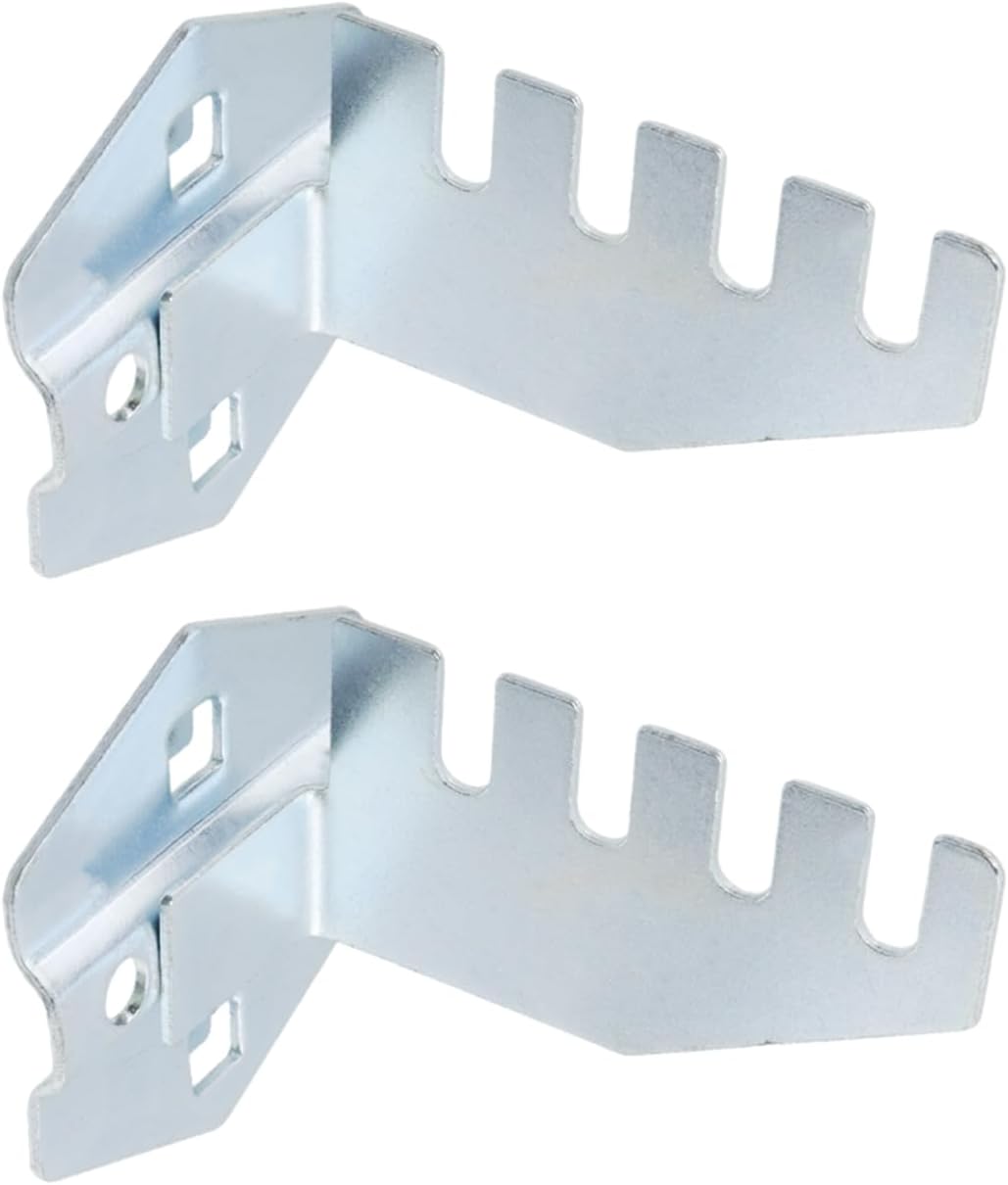 Saw Blade Storage Rack Fits 3/8" Pegboard Heavy Duty Saw Blade Holder Metal Pegboard Accessorie for Craft Workshop, Office and Home -1 Pair