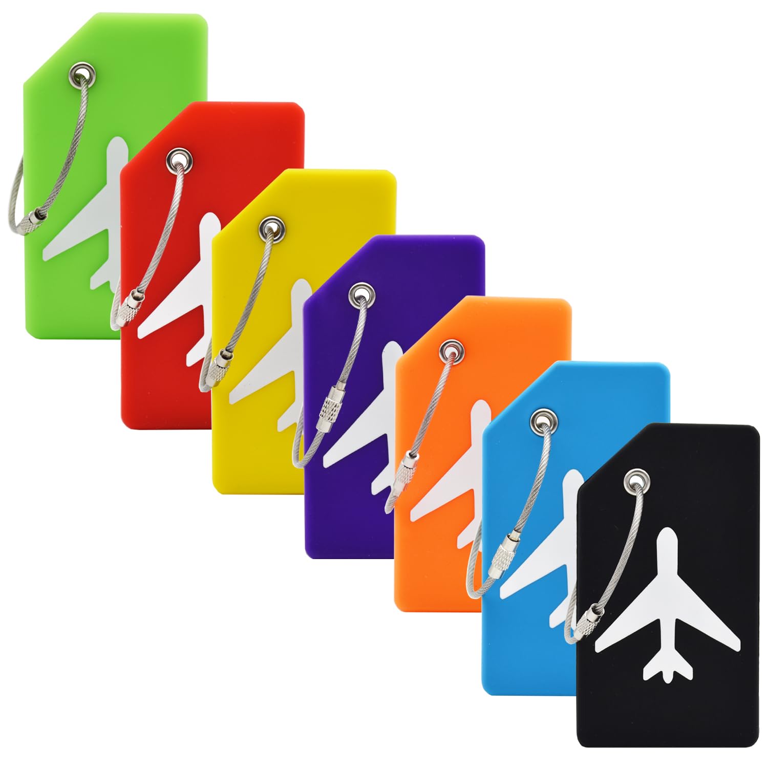 TSA Approved Travel Bottles Luggage Tag，Perfect Size to fit in Your Carry- Luggage for Travel or Vacatis.