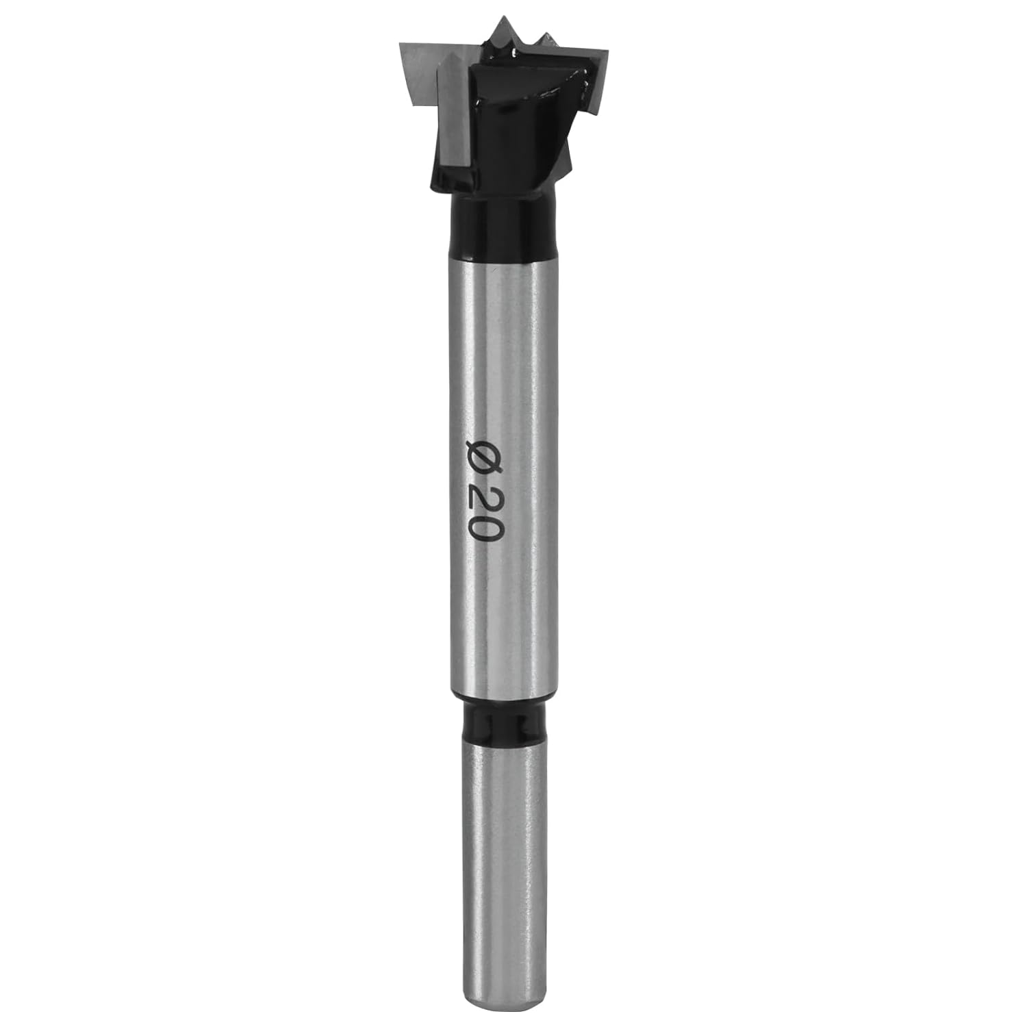 Forstner Drill Bits 20mm (25/32 inch), 2-Cutter Tungsten Carbide Wood Hole Saw Auger Opener Woodworking Tool, Upgraded Higher Hardness Cutter for Woodworking/DIY Enthusiasts.