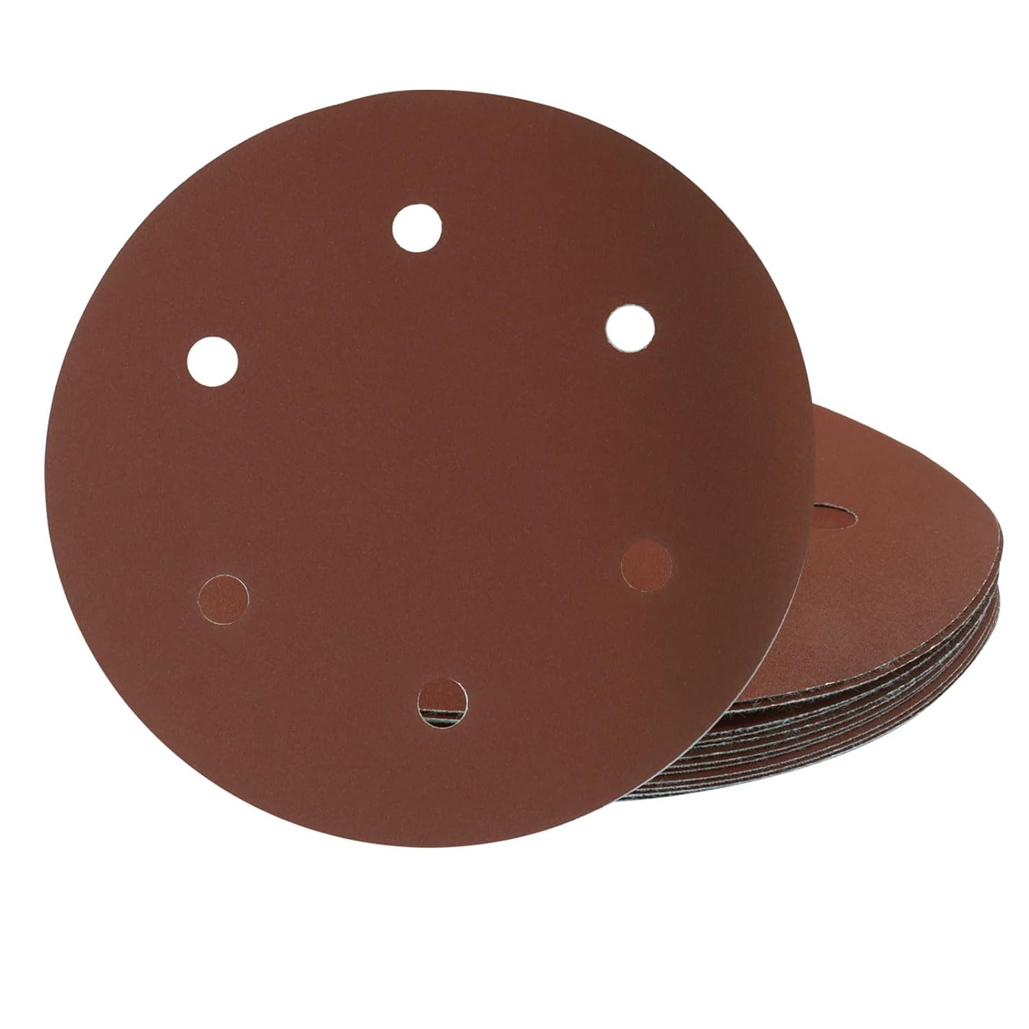 15 Pack 9 Inch 6 Hole Sanding Discs, 180 Grit Hook and Loop Sandpaper, Drywall Sanding Pads for Drywall Sander/Home Improvement Enthusiasts