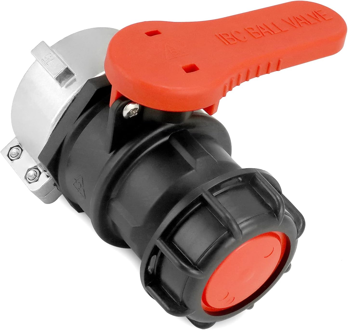 IBC Tote Valve, 2.95" Heavy Duty IBC Tote Tank Drain Adapter, S75x6 (75 mm) NPT DN50 Coarse Thread Ball Valves Connector for IBC Tote Water Liquid Container