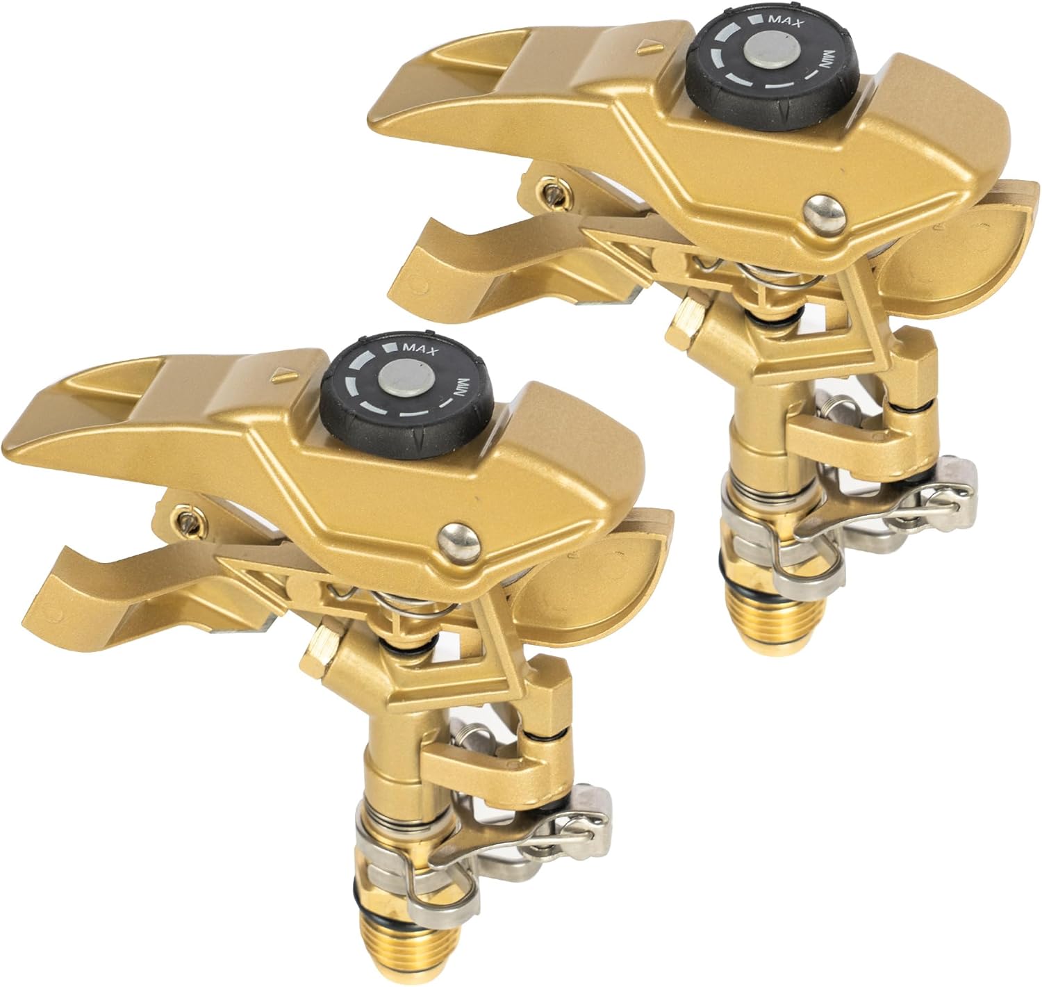 1/2 Inch Zinc Impact Sprinkler, 2 Pack Heavy Duty Lawn Sprinkler Head with Nozzles, Adjustable 0-360 Degree Impulse Watering Sprinklers for Large Coverage Garden Grass Yard Irrigation
