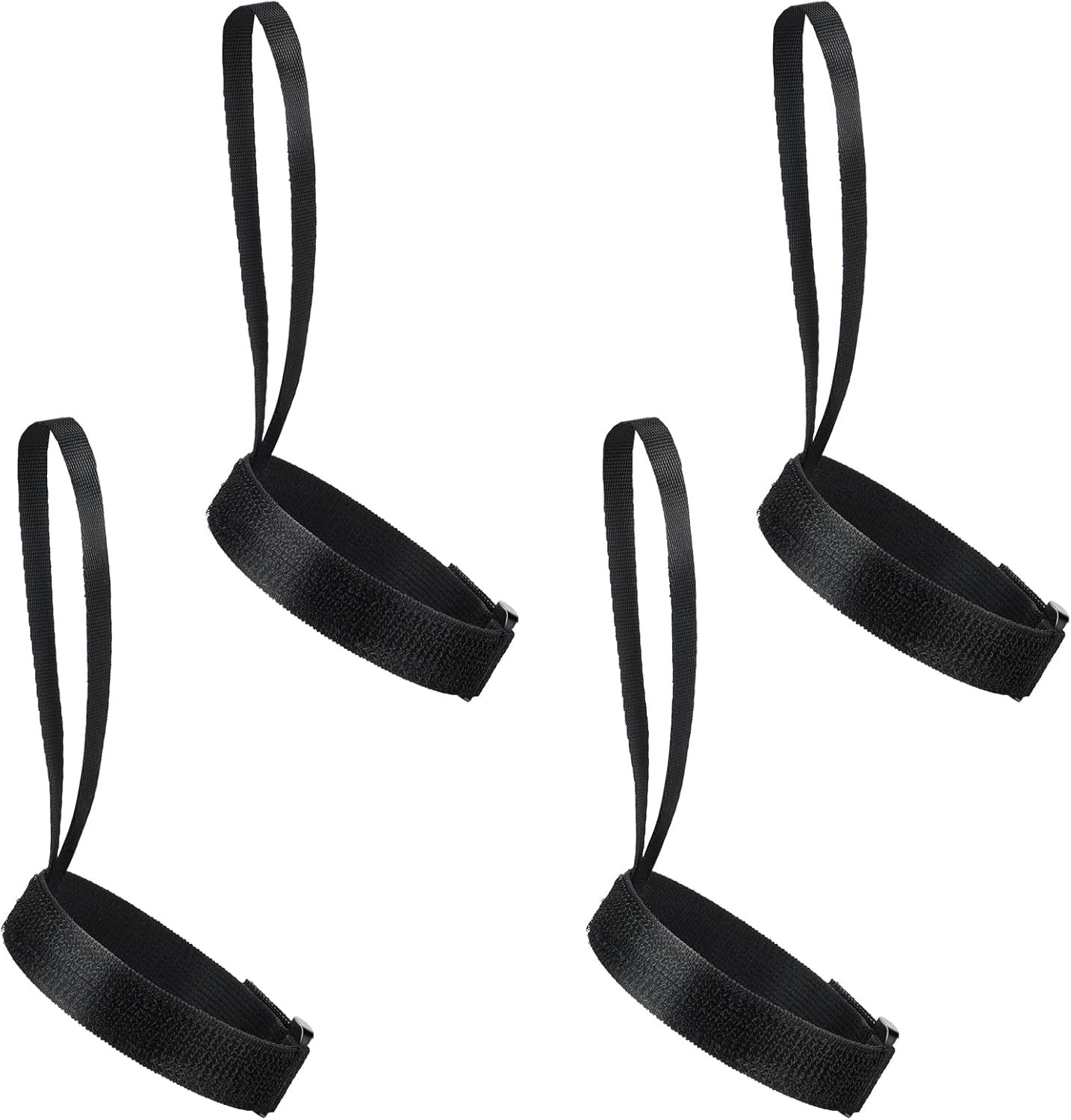 4 Pieces Sport Glove Strap Glove Leash Wrist Strap Ski Handcuff for Hanging, Outdoor