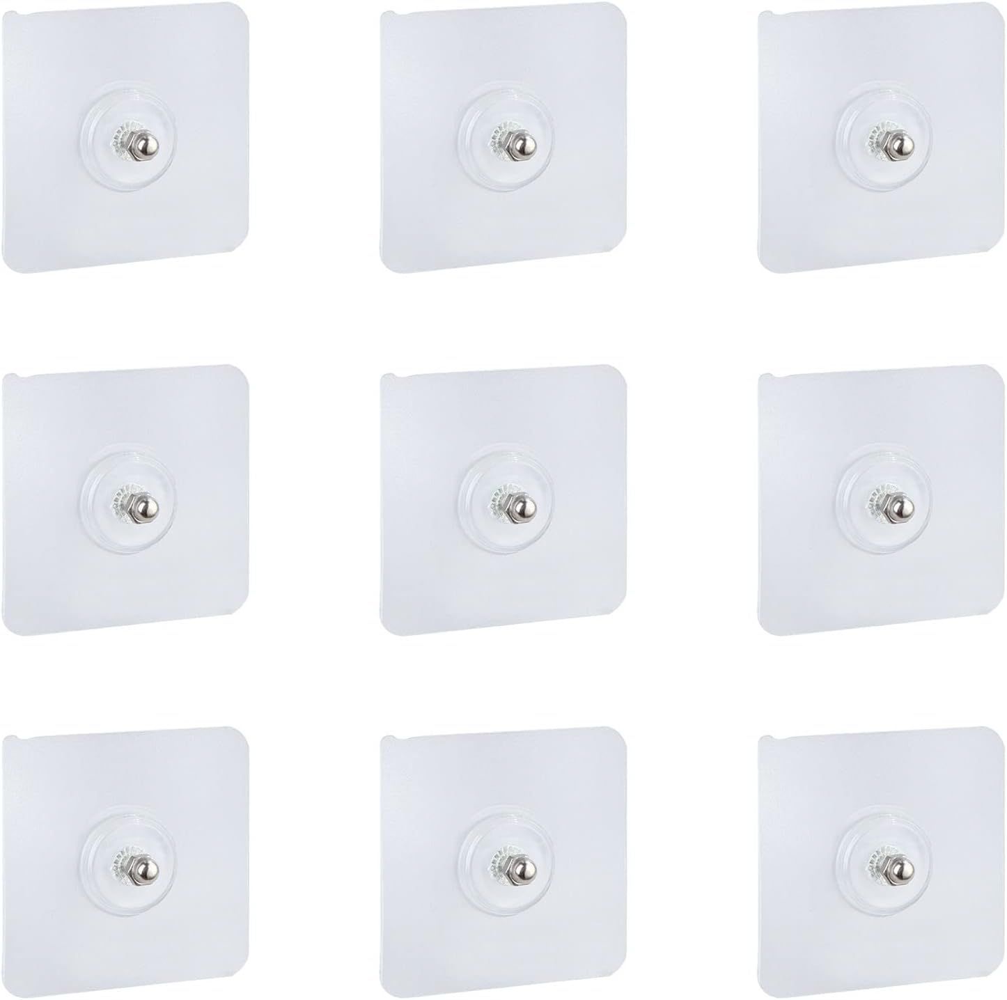 12PCS 18mm Adhesive Suction Sticker for no-Drilling Bathroom Shower Shelf, Absorbent sticker, Bathroom Shower Stand Self-adhesive