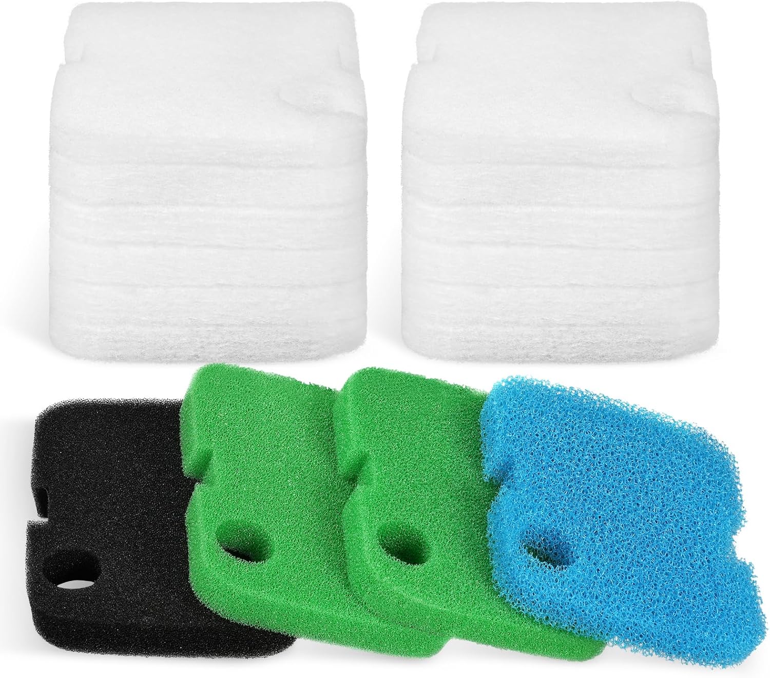 Replacement Canister Filter Pads Compatible with Cascade 700/1000 CCF2UL/CCF3UL  Aquarium Floss Media
