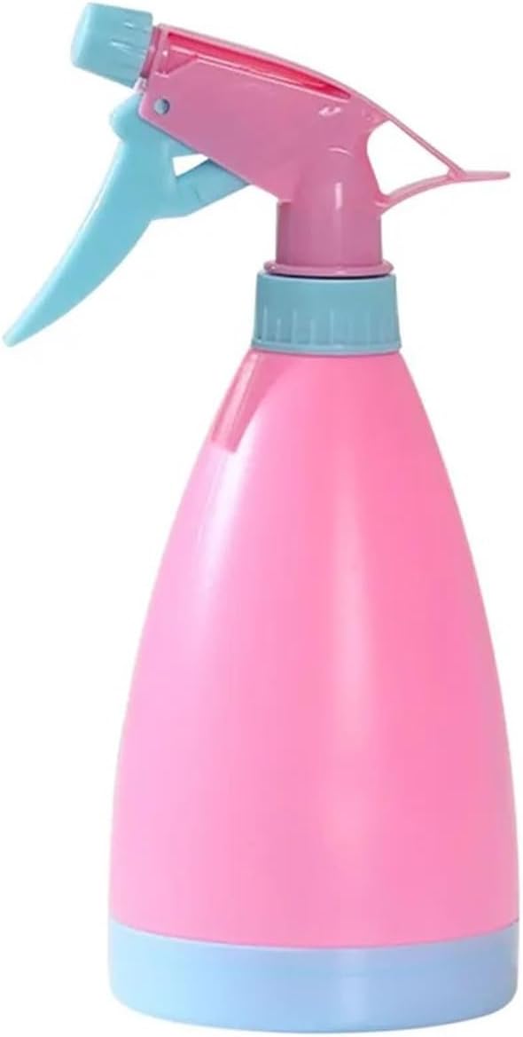 500ml Dual-Mode PP Spray Bottle with Adjustable Stream/Mist, Pink/Blue, 16oz, 8x21cm, 55g for Home, Office, Hospitality & Outdoor Use