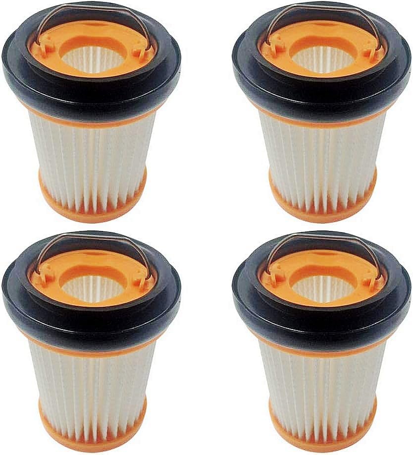 4 Pack Replacement Fabric Filter Compatible with Shark ION W1 Cordless Handheld WV200 WV201 WV205 WV220 Vacuums,Compare to Part # XHFWV200