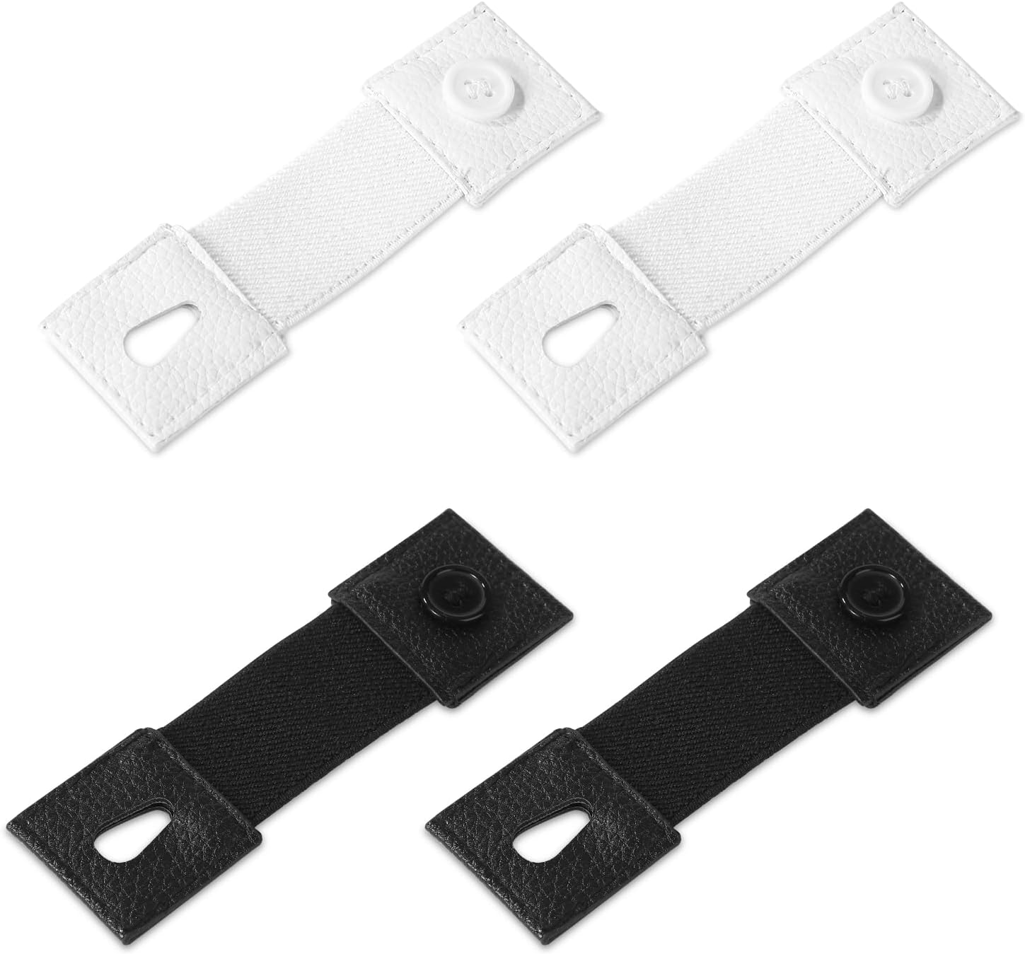 Heavy Duty Belt Key Holder with 2pcs Metal Rings, Stainless Steel Black Men Keychain Tactical Clip for 1.5-2.25inch Wide Belts Police and Fire Agencies -