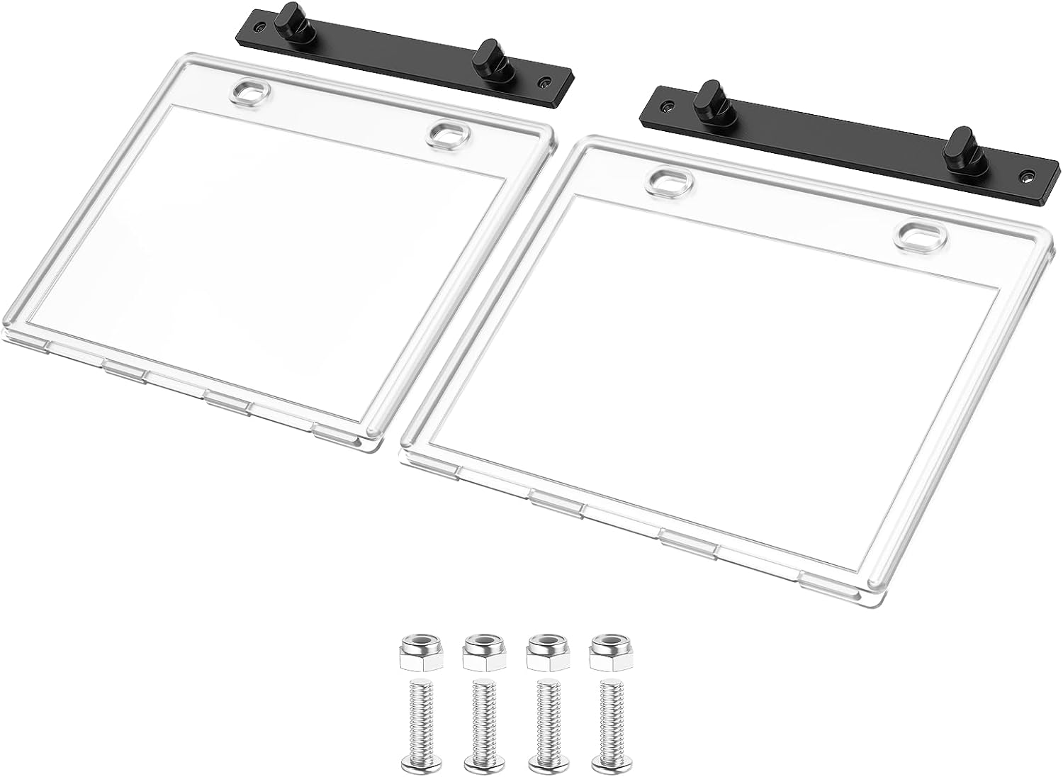 Golf Cart Transparent Hinged Message Holder for Club Car Models -