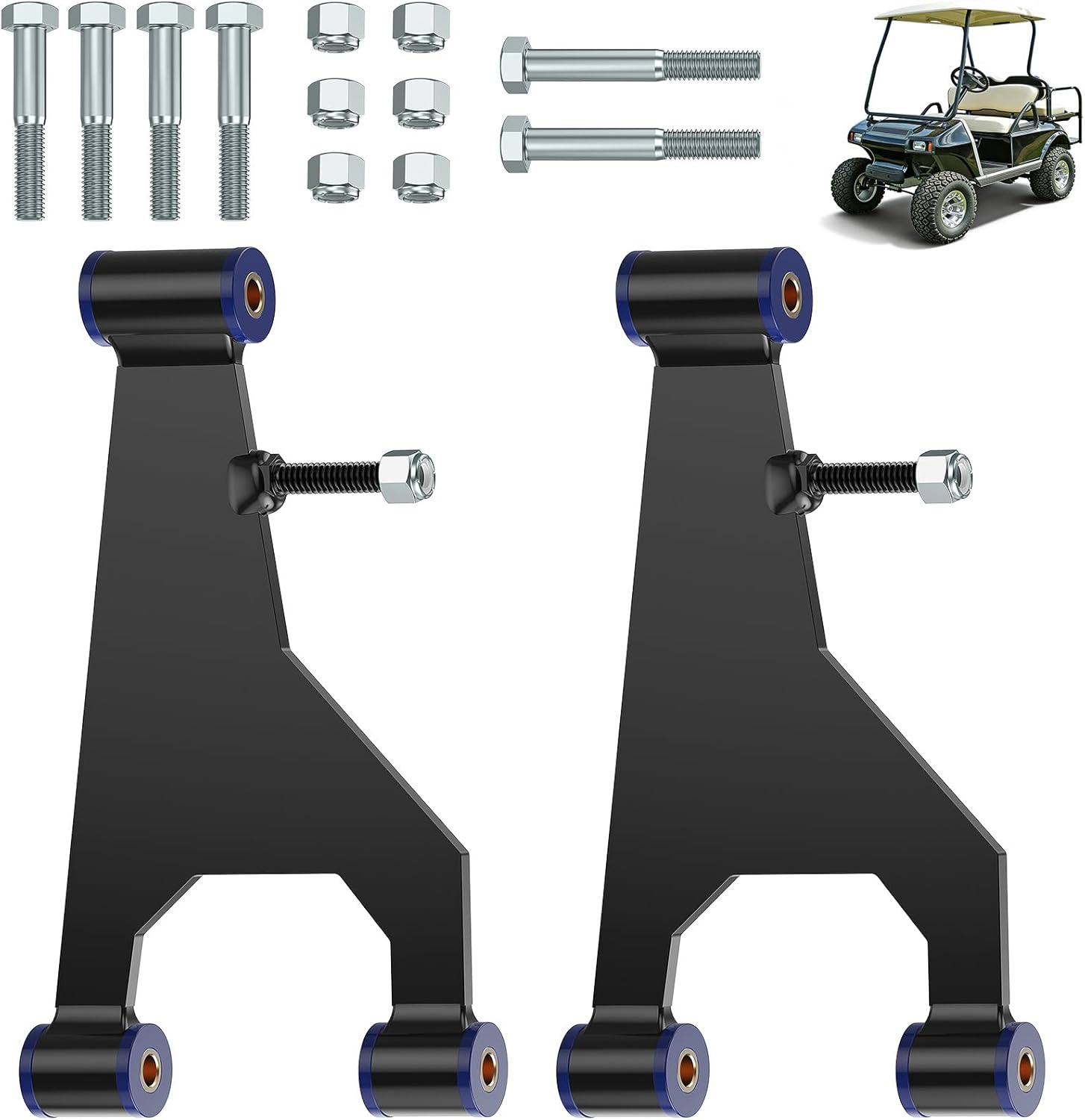 Golf Cart Delta A-Plate Sub Assembly for Club Car DS 1993-UP Gas and Electric Carts OEM 1016353 2 Pcs -