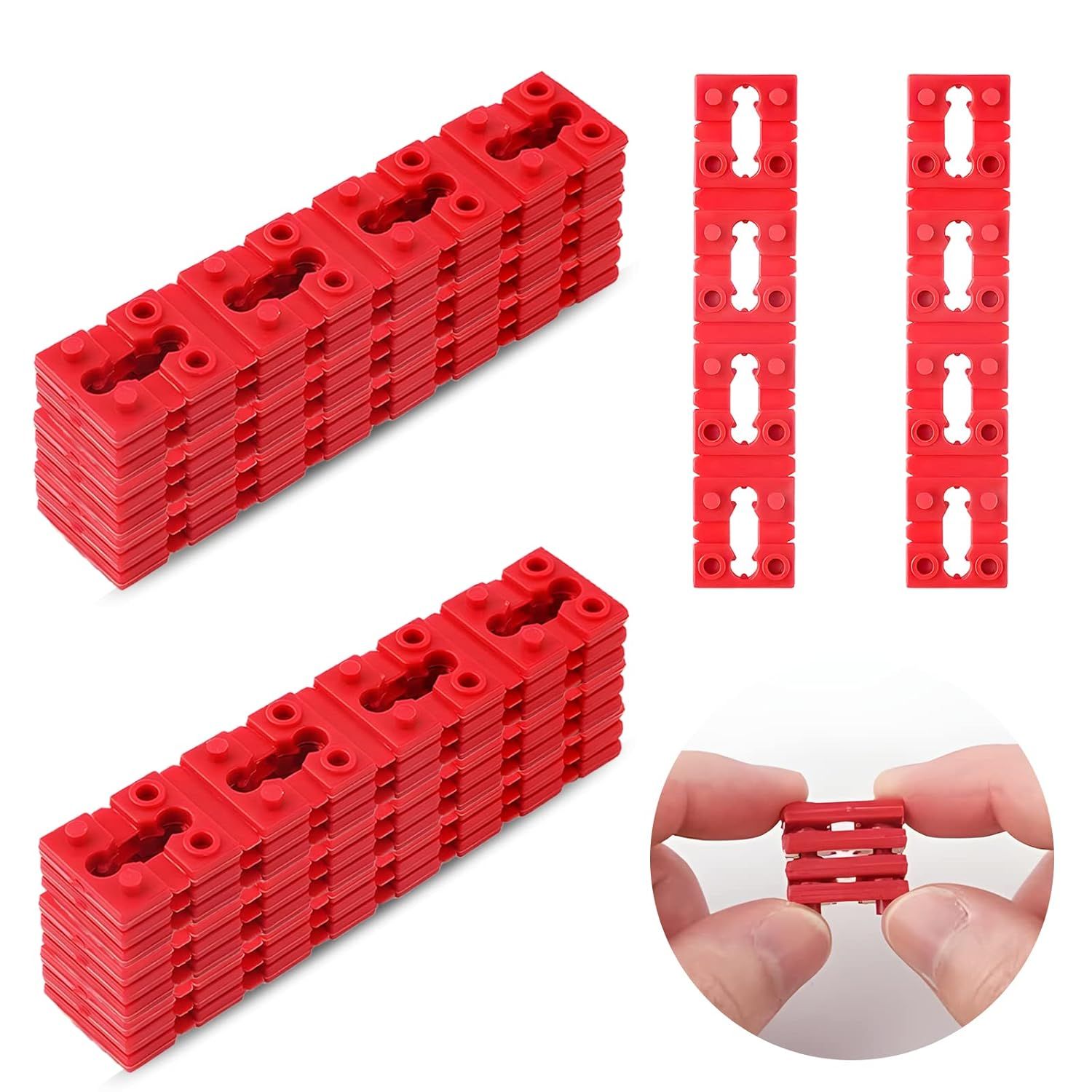 Outlet Spacers or Electrical Box,  48 PCS Switch and Receptacle Spacers or Loose Outlet Plug ix, Electrical Extender Outlet Shims Light Switch Spacer