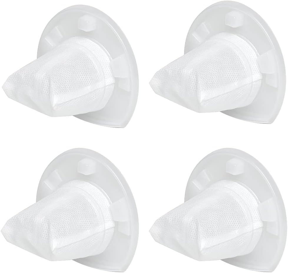 4 Pack Replacement ilter or Black & Decker Power Tools V110 Dustbuster Cordless Vacuum Compatible CHV1410L,CHV9610, CHV1210, CHV1410, CHV1410B, CHV1510, BDH2000L