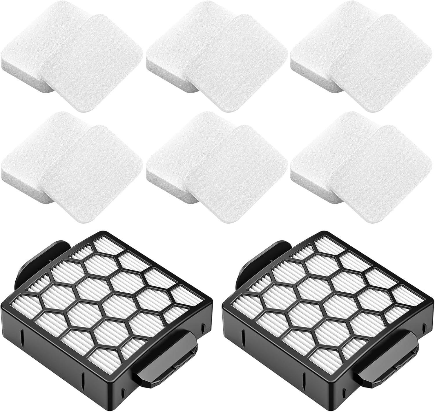 ilters or Shark Navigator Zero-M Sel-Cleaning Brushroll Pet Pro Upright Vacuum ZU60 ZU62 ZU62C NV251,NV255, Replacement Parts Parts #1238T60&1239T60