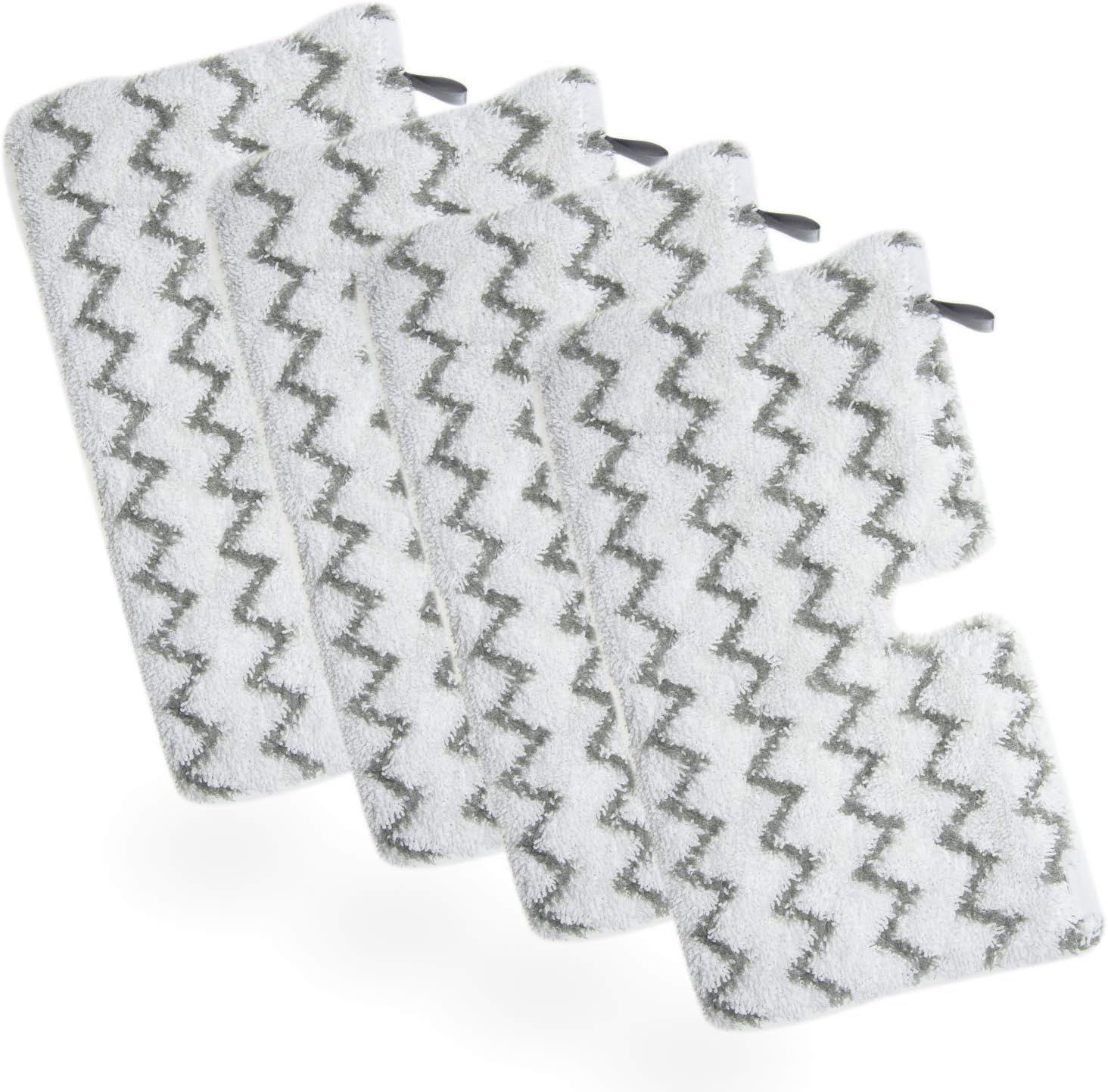 4 Pack S3501 S3601 Steam Pocket Mop Pads or Shark S3500 Series S3501 S3601 S3550 S3901 SE450 S3801CO S3601D S2901 S2902 Steam Mop Pads Washable