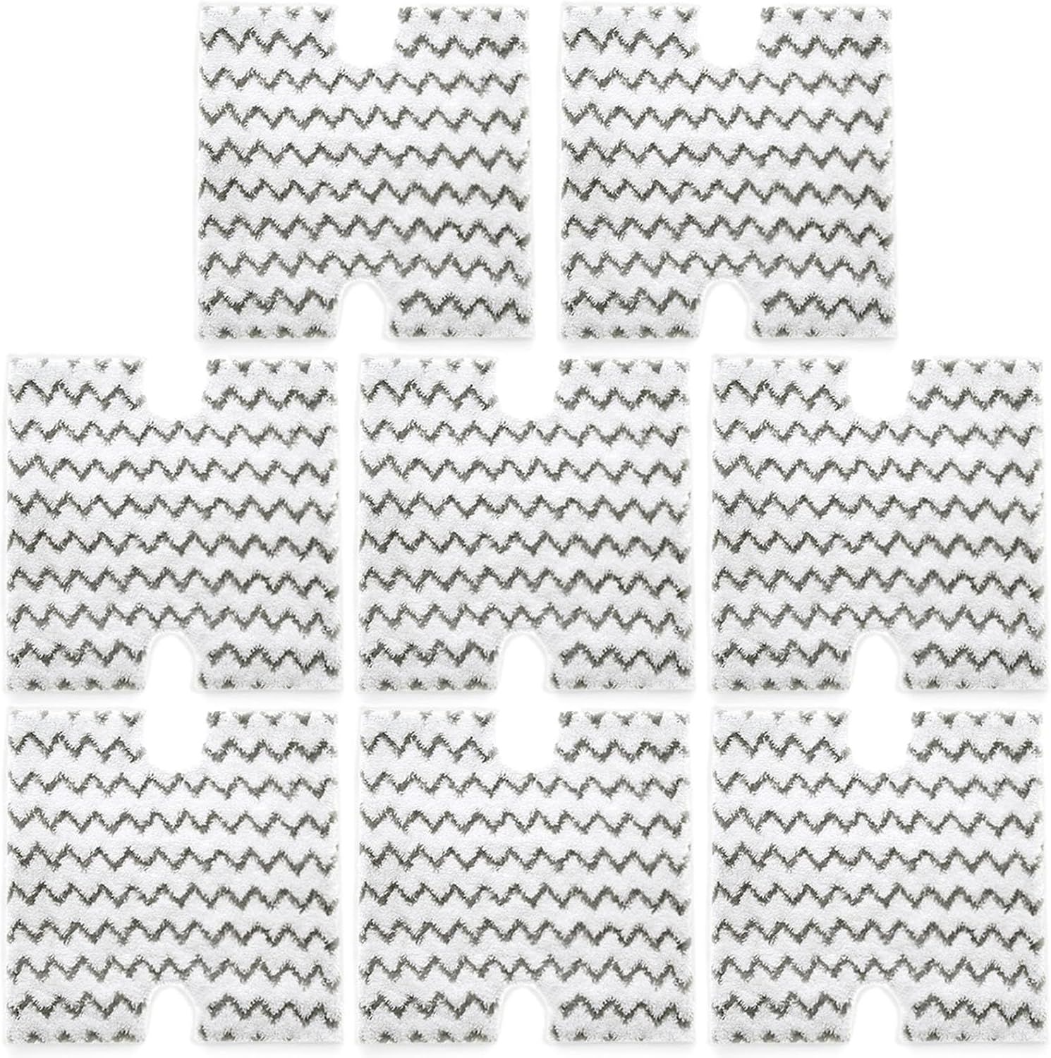 S3973D Steam Mop Replacement Pads or Shark Lit-Away Pro & Genius Steam Pocket Mop S3973 S3973D S5003D S3973WM S5001 S5002Q S5003A S5004 S5004W S6001W S6001WM S6002 S6002C,Part # P184WQ, 8 Pack