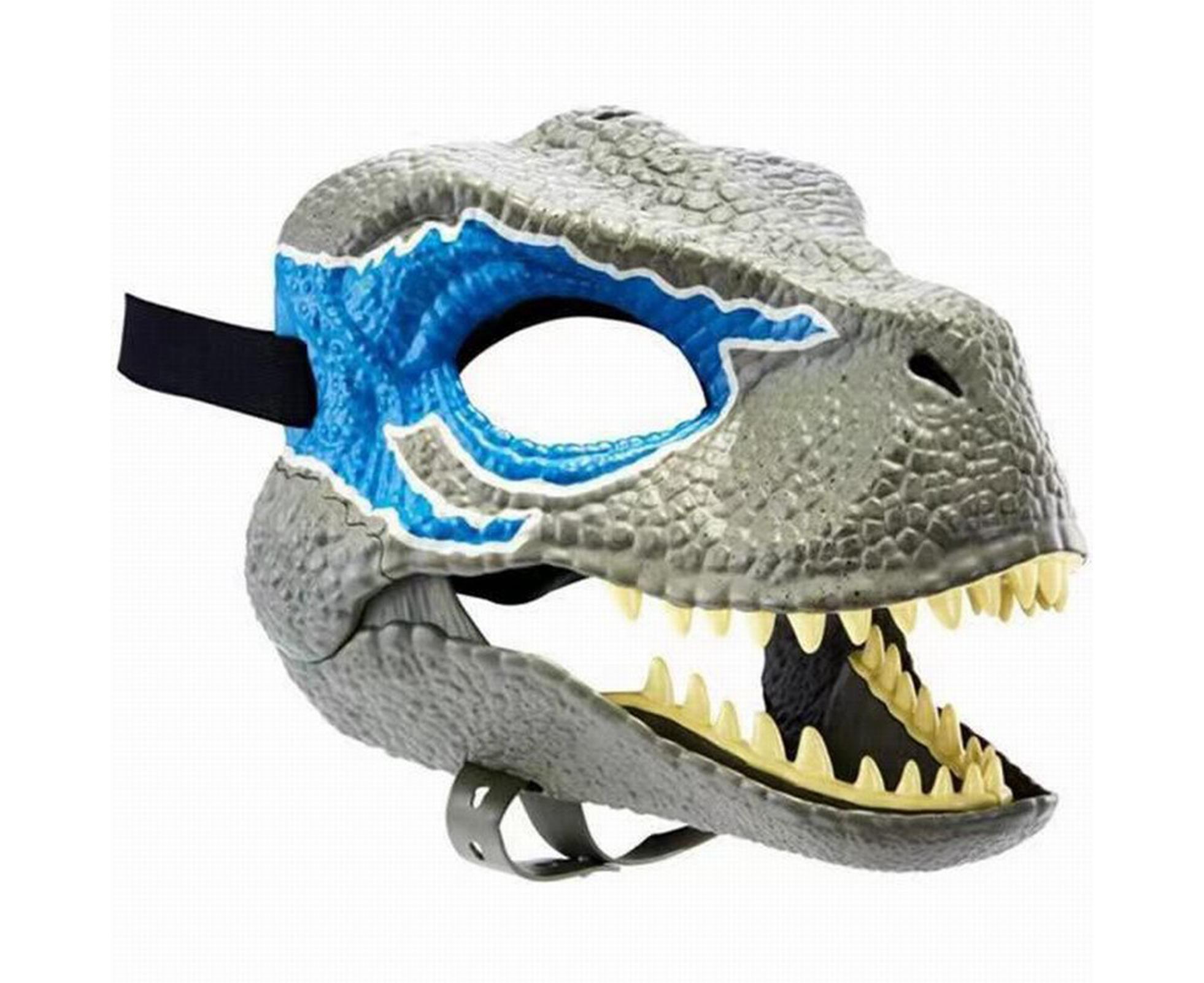 Tyrannosaurus Rex Dinosaur Mask Moving Mouth Dinosaur Simulation Toy Model for Halloween Masquerade Decoration