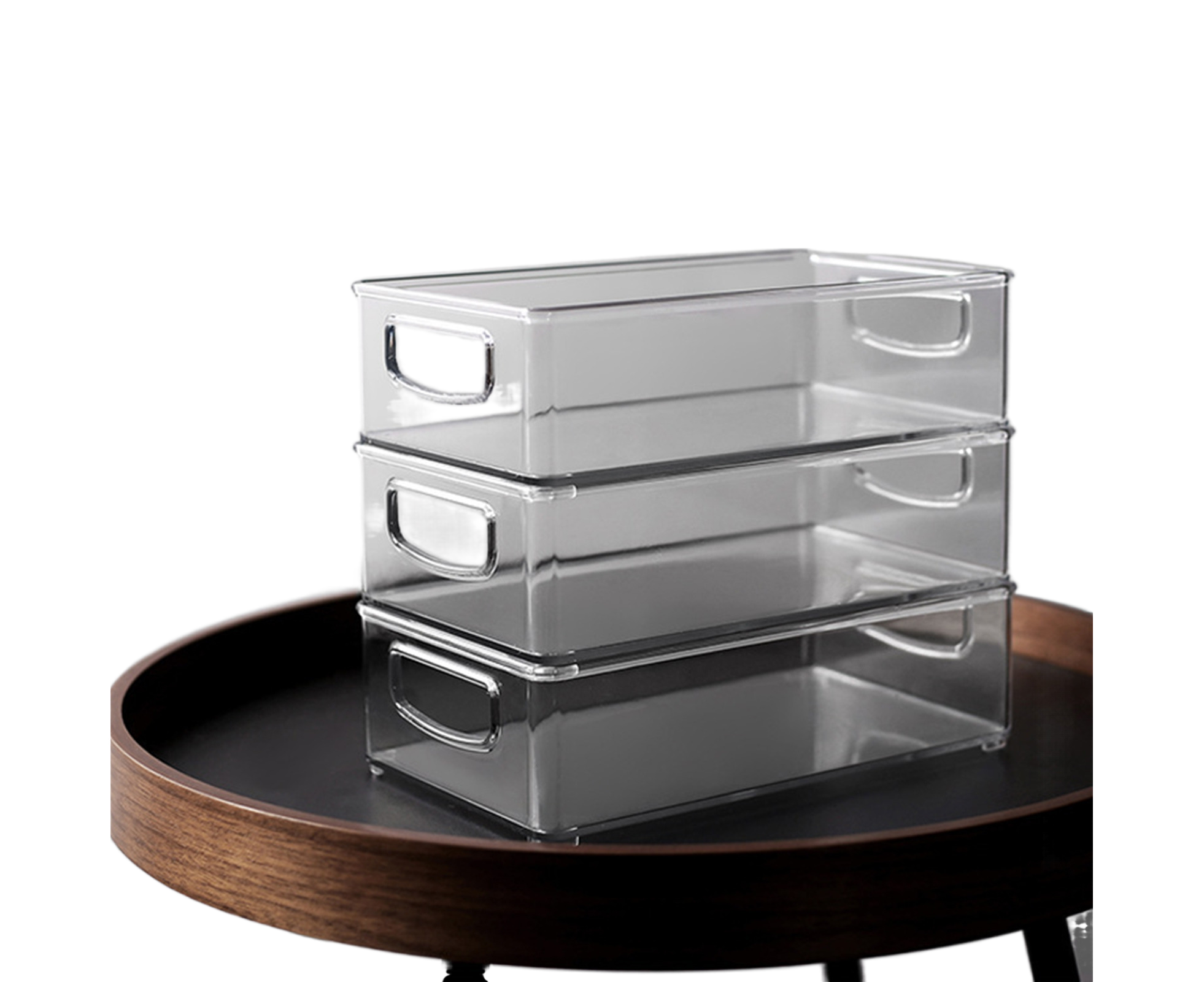 Refrigerator Organizer Bins Clear