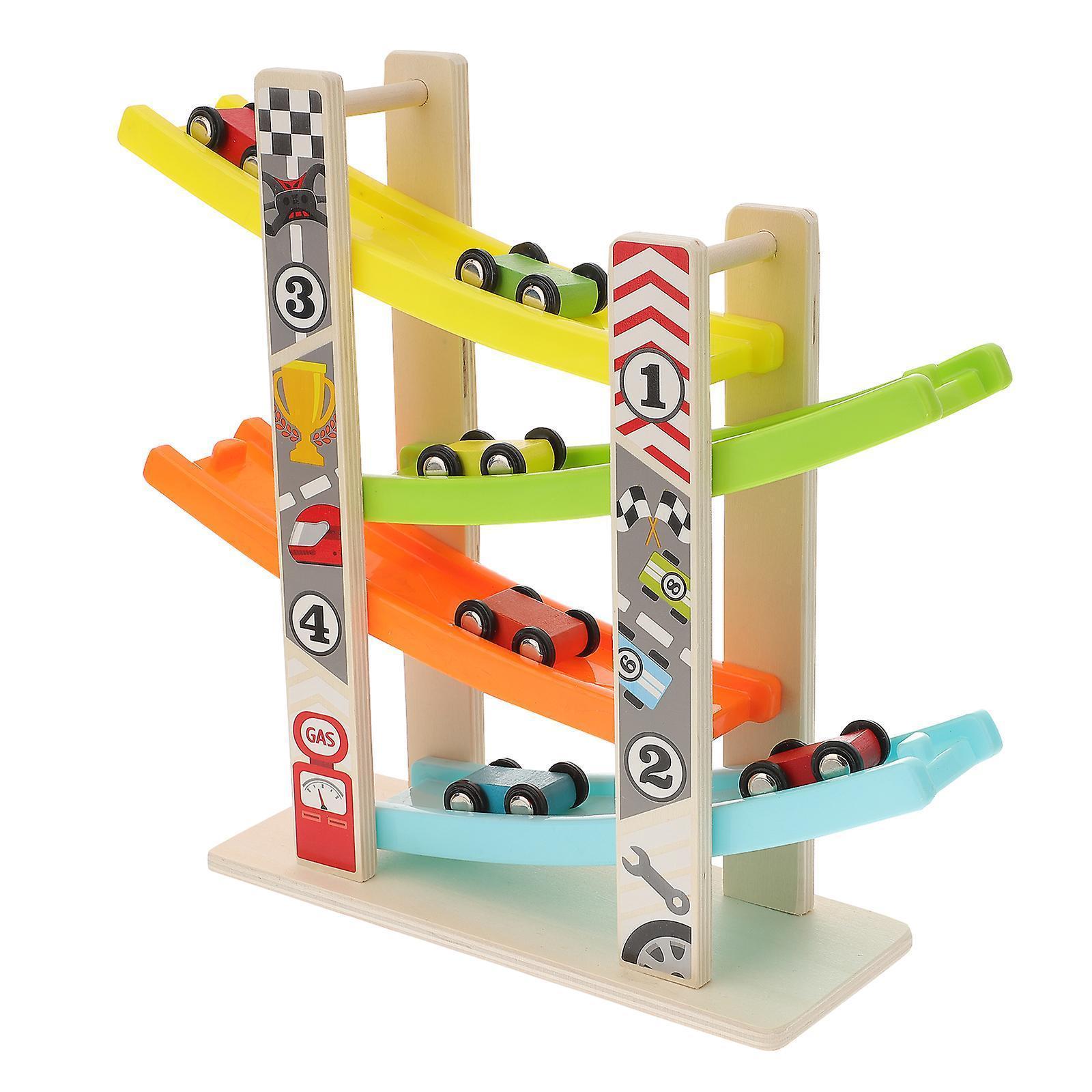 Car Toys Wooden Car Ramp Toy Race Track Toy babies Car Ramp Toy babies 1- 3 babies Toys Race Track Toy babies Toy