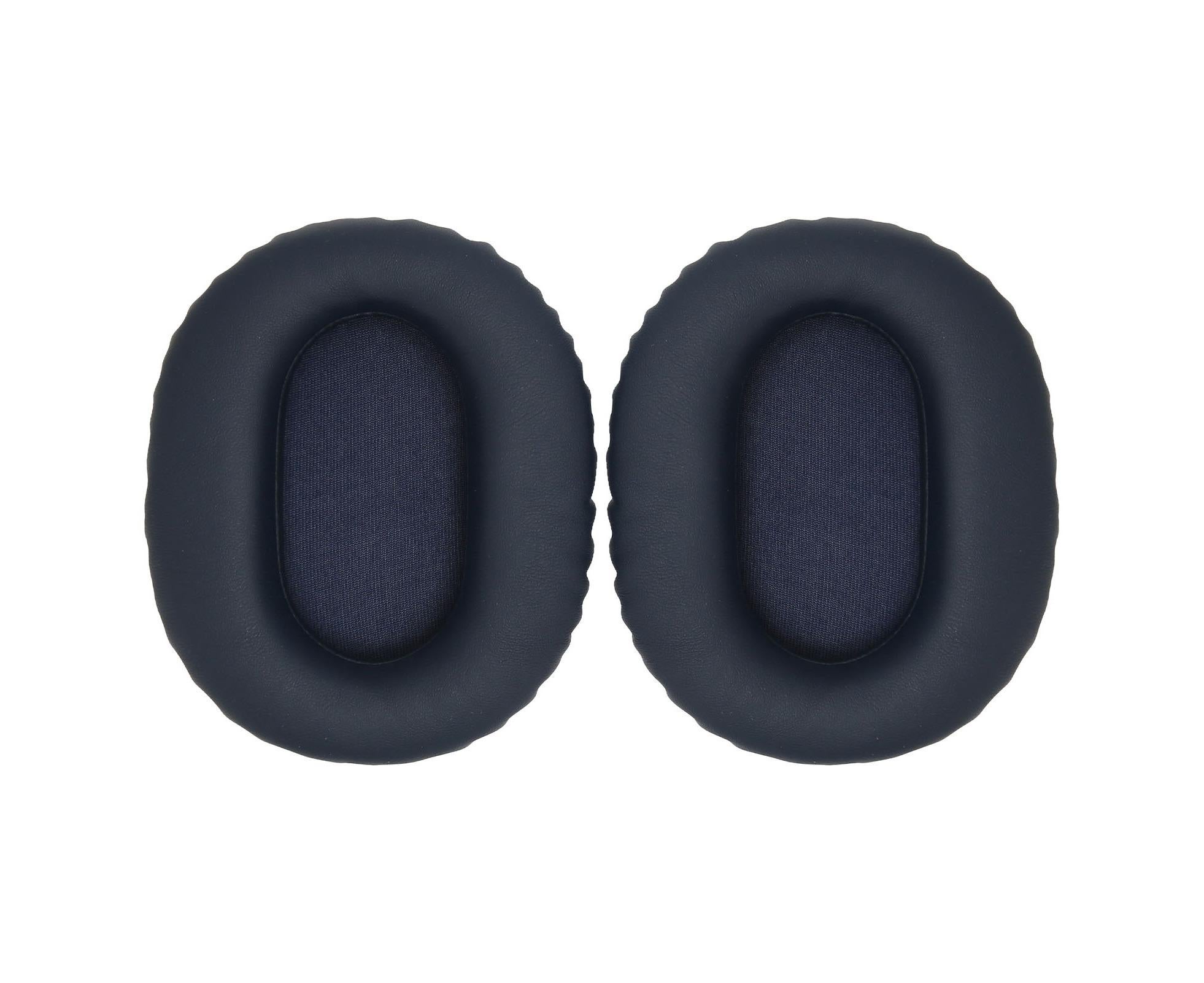 2pcs Ear Cushions Replacement Soft Protein Leather Noise Isolation Foam Thickened Pads for WH CH710N CH720N XB900N Blue