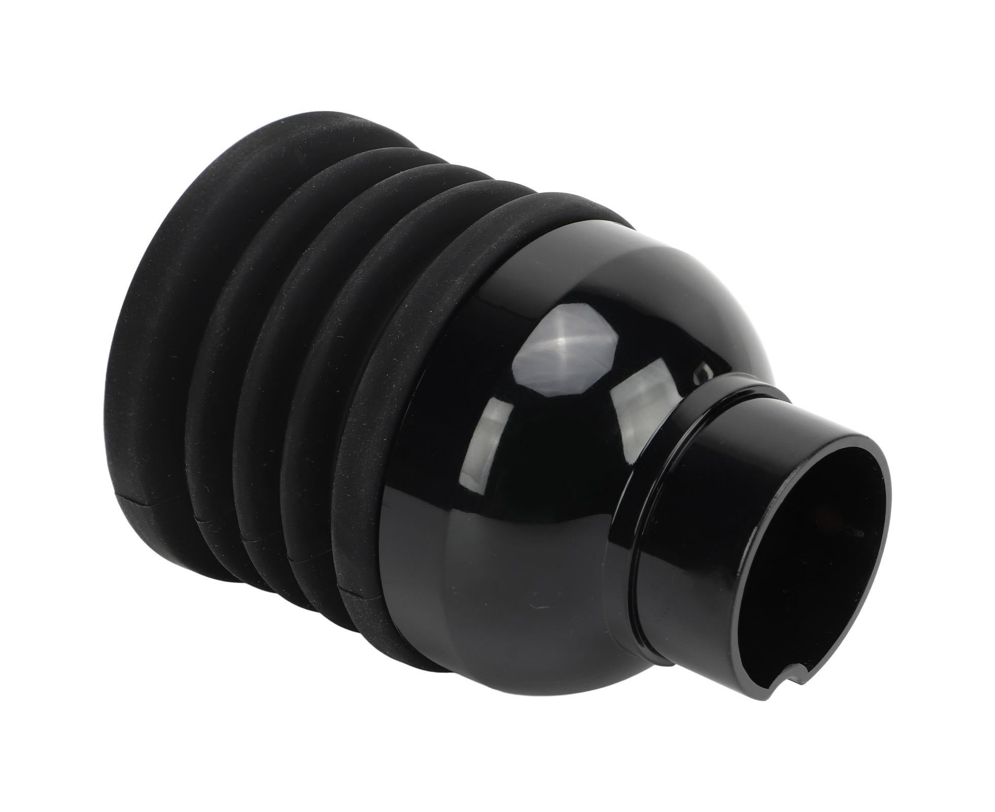 Blowing Bean Bin, Reusable Hand Pressure Bean Grinder Cleaning Tool for Coffee Shop & Home, Black