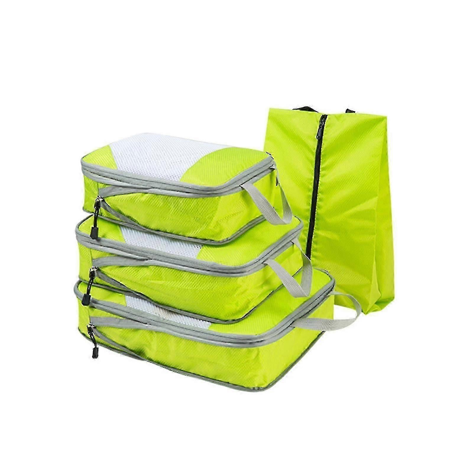 4pcs Extensible Compression Packing Cubes for Suitcases - 50% Offer