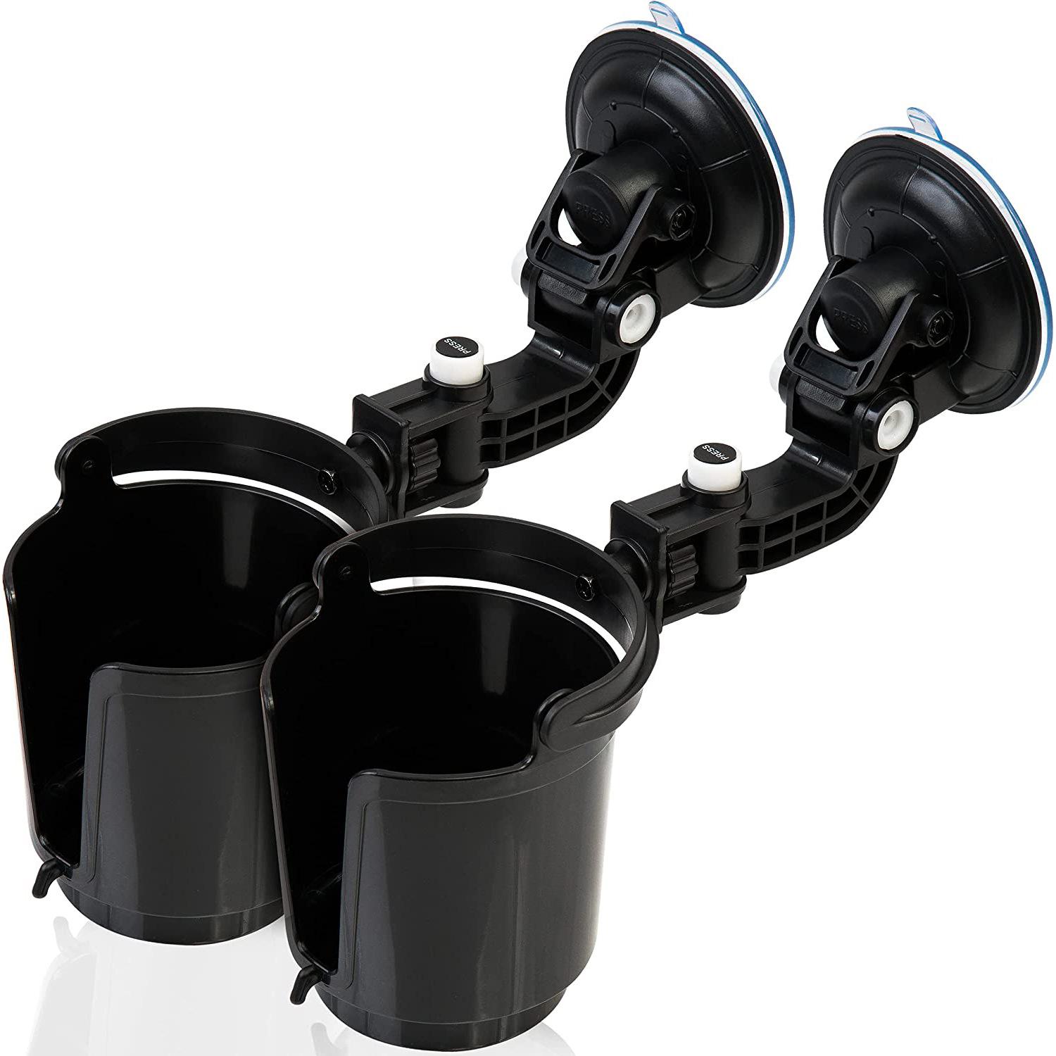 2pcs Car Shelf Cup Holders - Door & Seat Bottle Holder Organizer