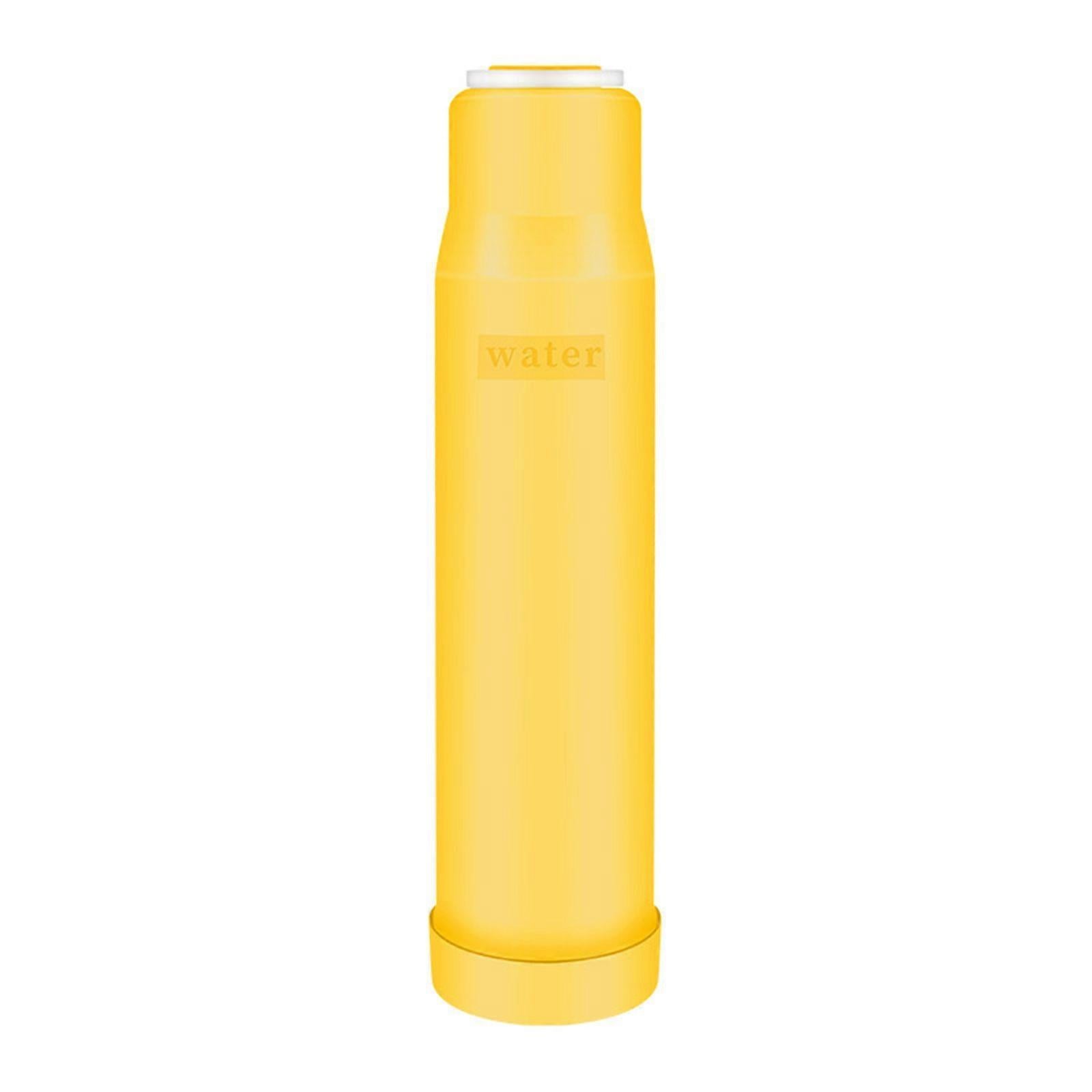 4pcs Carbon Water Filter Cartridges for Kitchen Use (2 Yellow + 2 White)