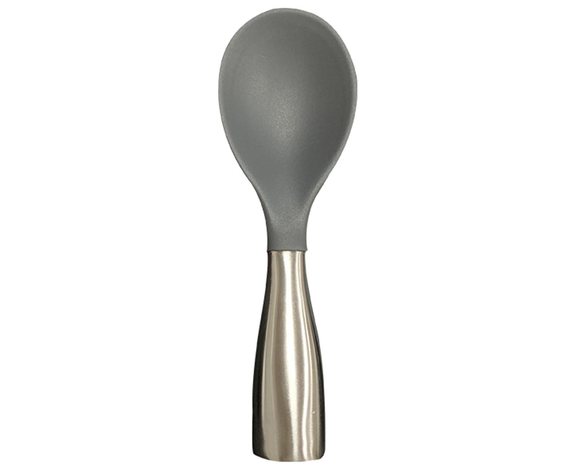 Rice Spoon Stainless Steel Non-stick Serving Spoon-Kitchen-Light Grey