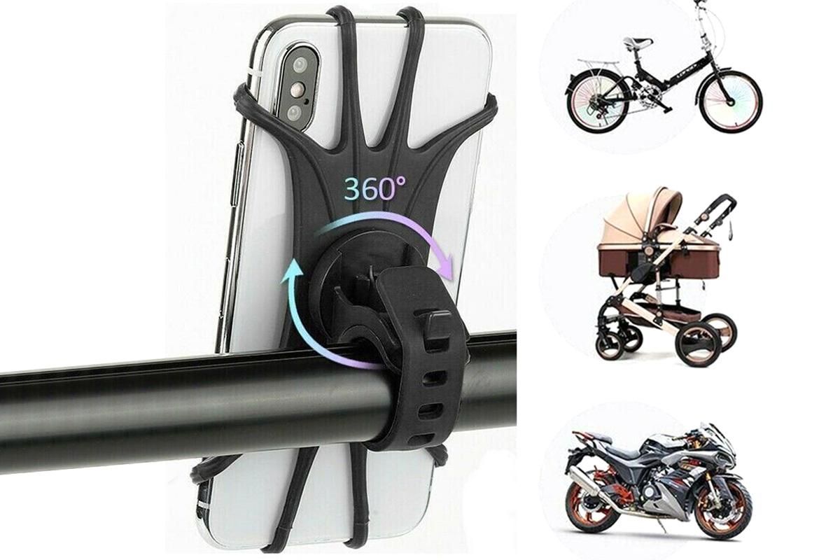 Anti Vibration Bike Phone Holder Motorcycle Mount Gravity Lock for Phones