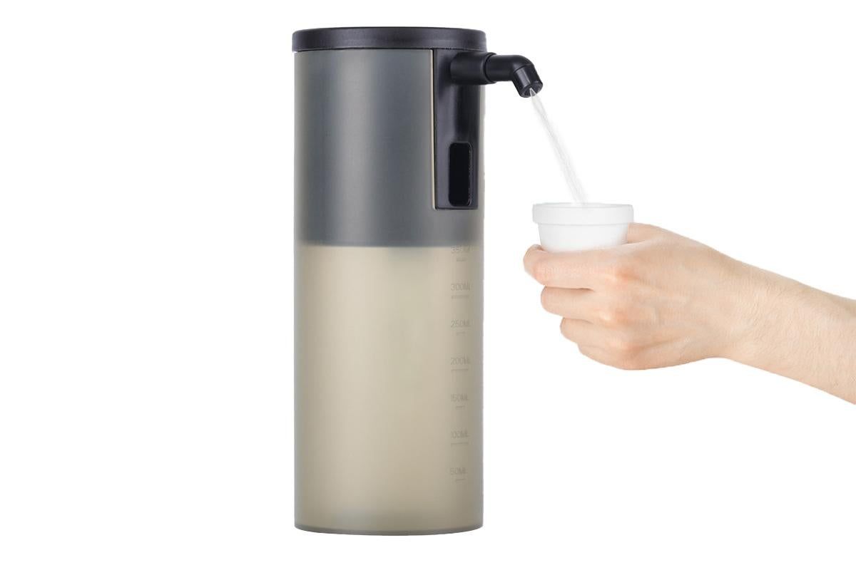Rechargeable Portable Automatic Mouthwash Dispenser for Bathroom -Black