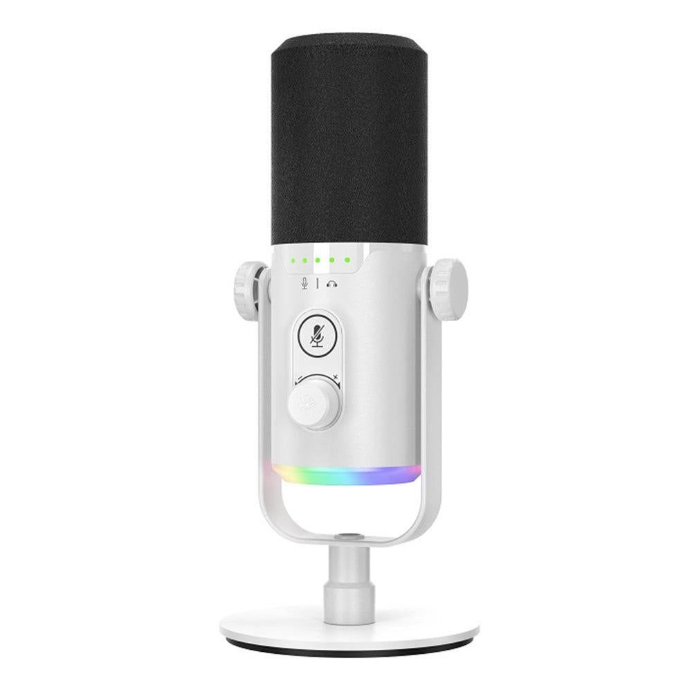 RGB Dynamic Gaming Microphone XLR/USB Interface for PC Streaming Podcast Recording Style 1