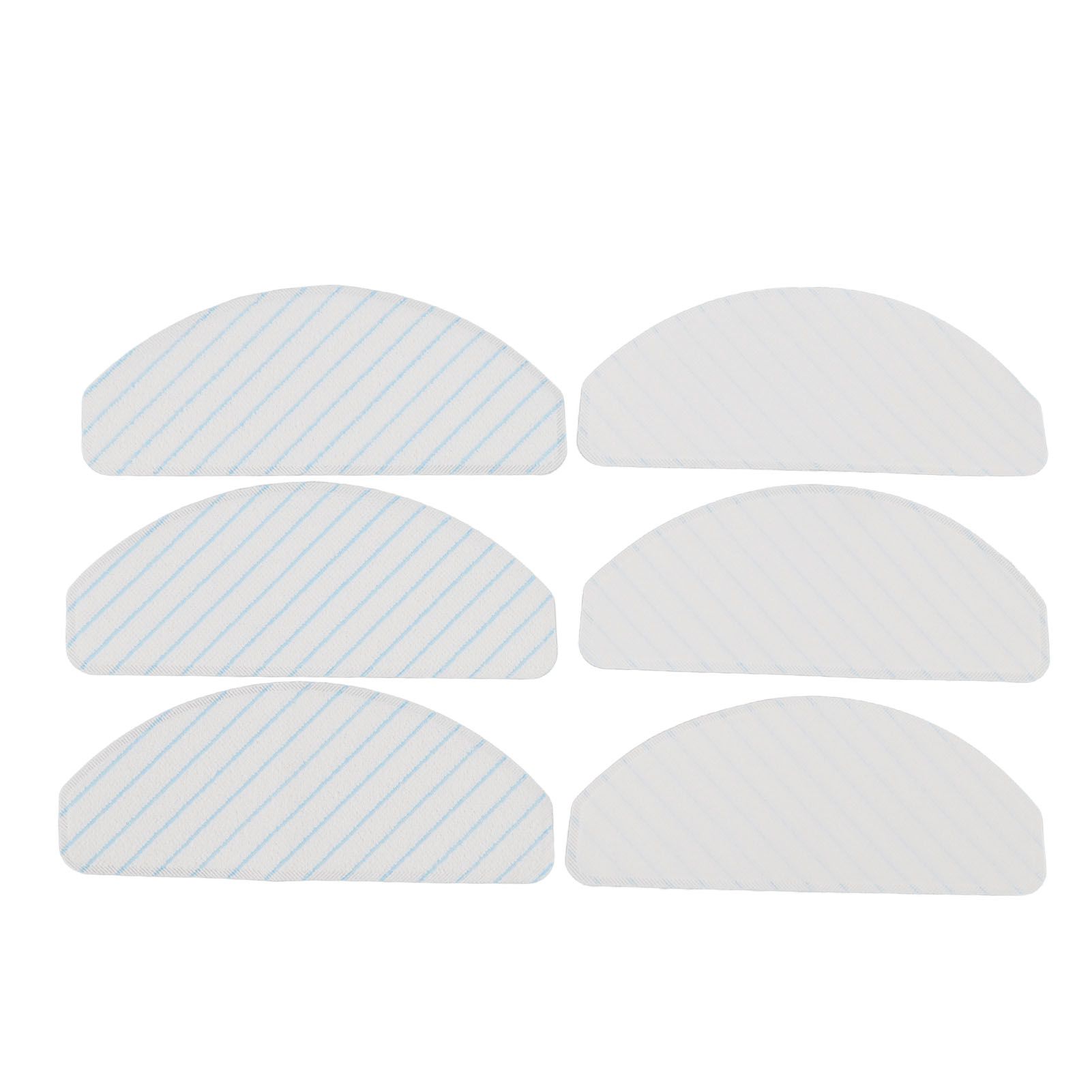 6 Pcs Mop Cloth for Yeedi Vac 2pro Vacuum Cleaner Cleaning Pads Replacement Parts Sweeper Accessories