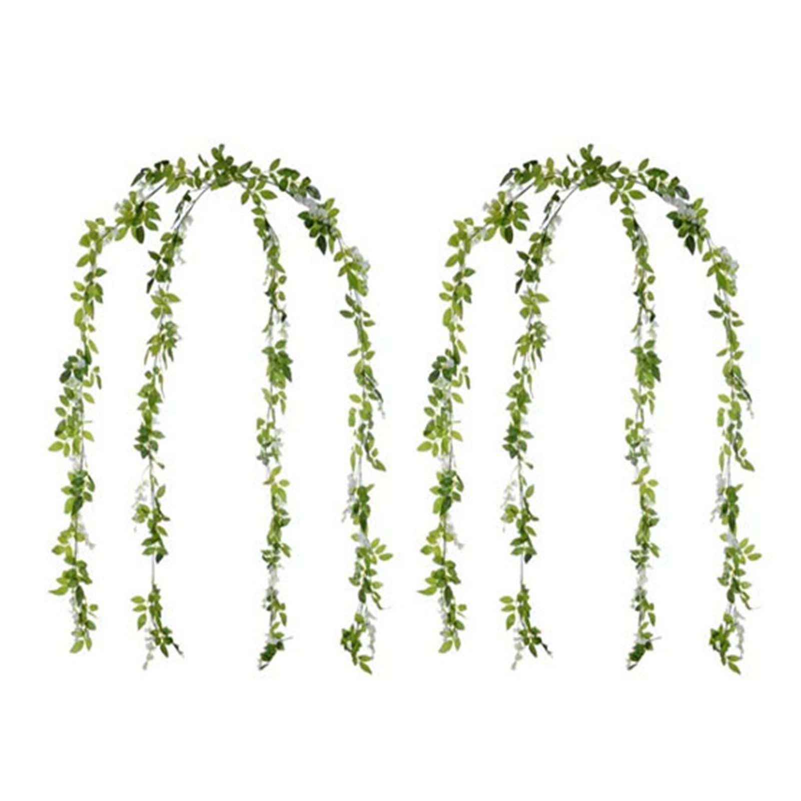 4 Pcs Artificial Wistaria Flower Lifelike Beauty Reusable Simulation Wistaria False Flower