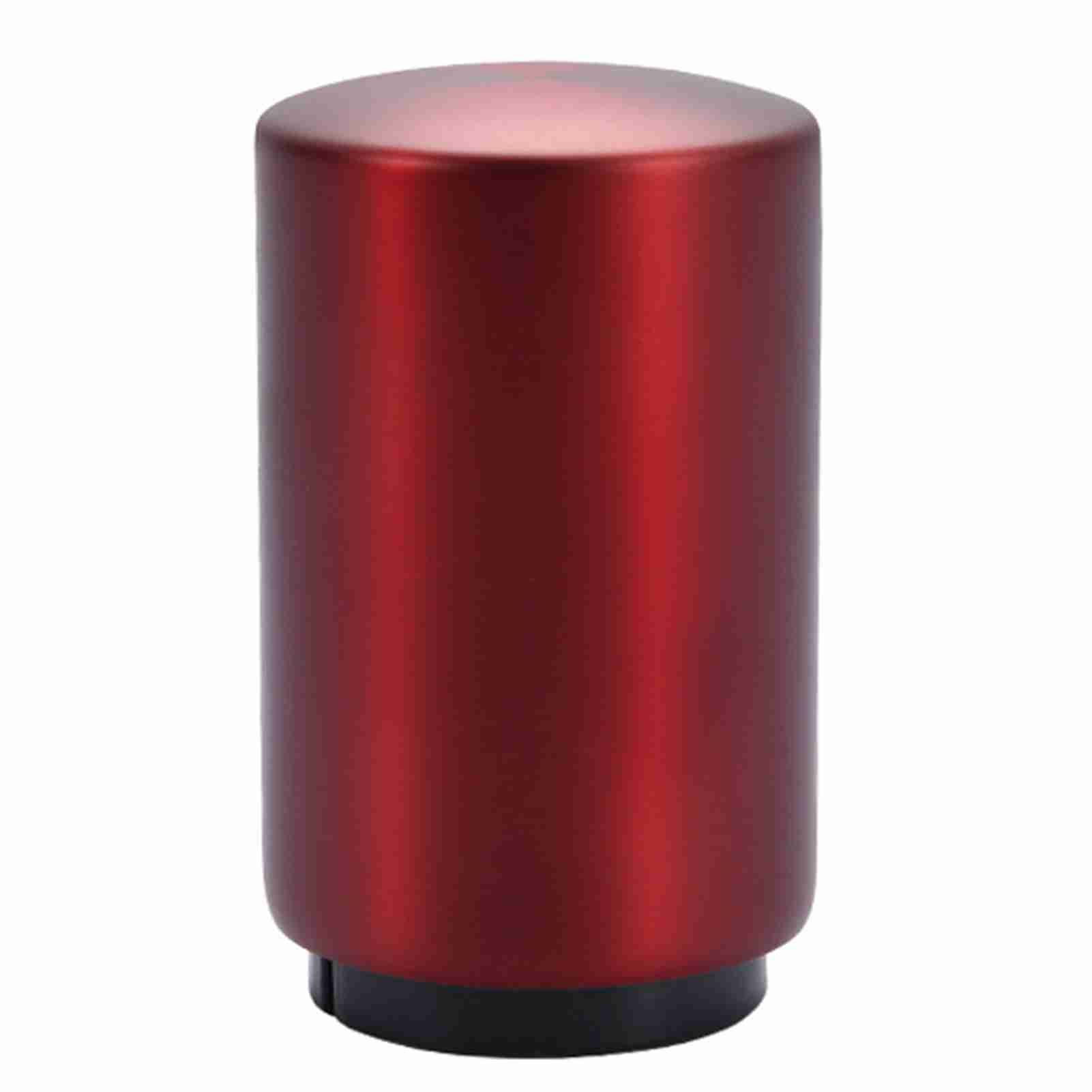 Automatic Bottle Opener Magnetic Stainless Steel Push Down Bottle Lid Opening Tool for Beer Glass Beverage Bottle Red