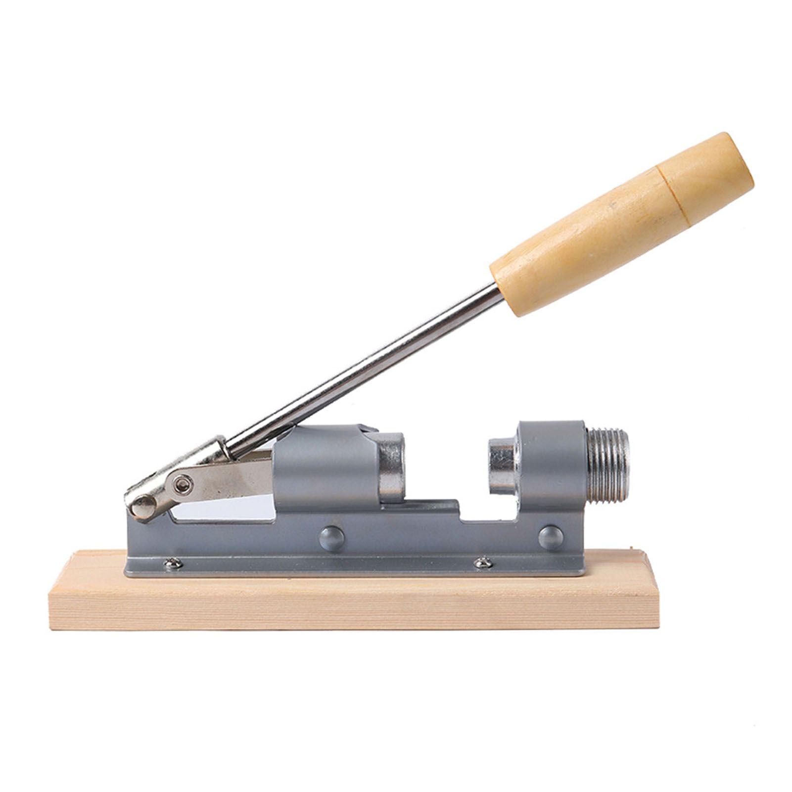 Pecan Nut Cracker Mechanical Regulable Design Wood Stainless Steel Walnut Plier Opener Tool