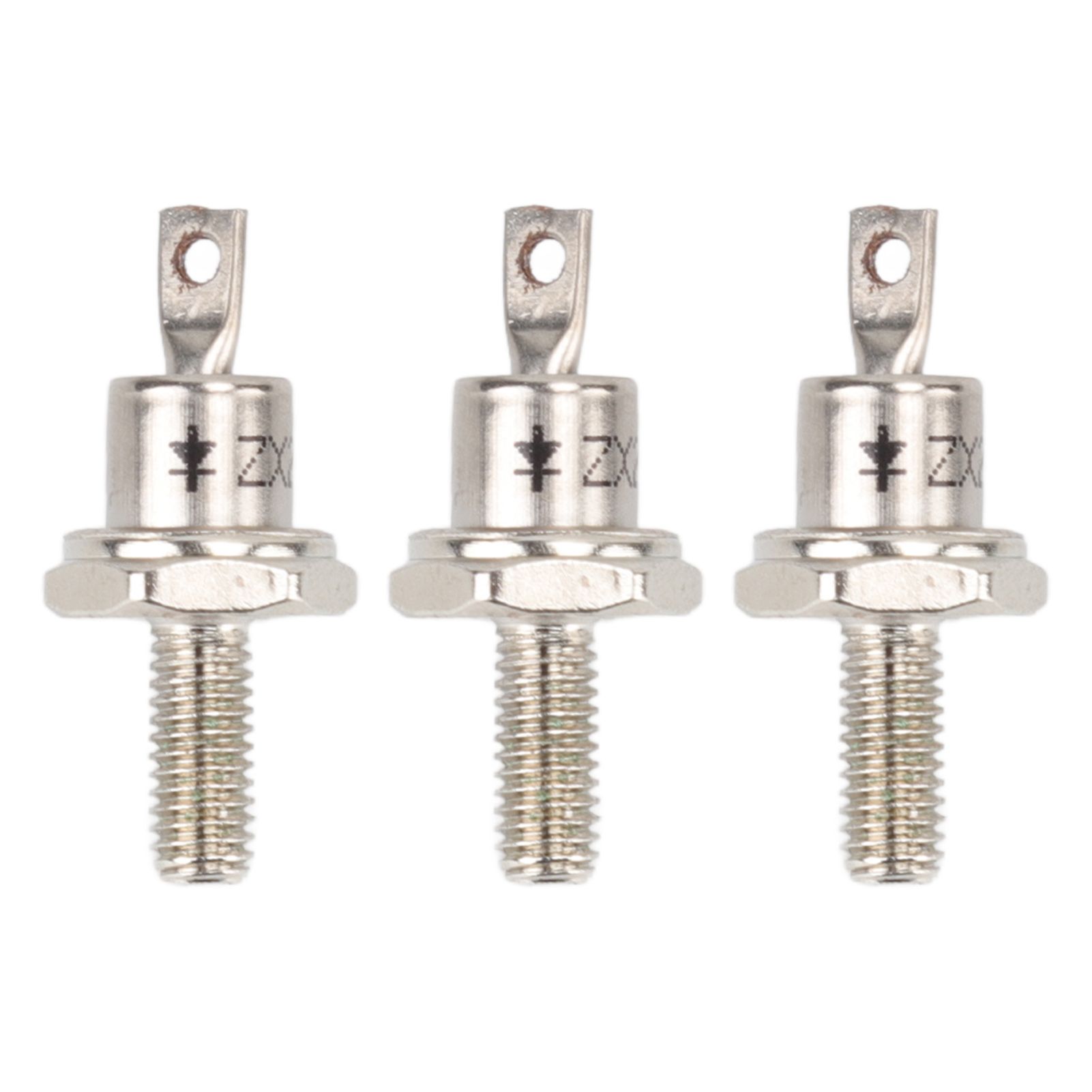 3PCS Rectifier Diode Spiral 25A Iron High Hardness Spiral Rectifier Module Replacement for Generator Cathode