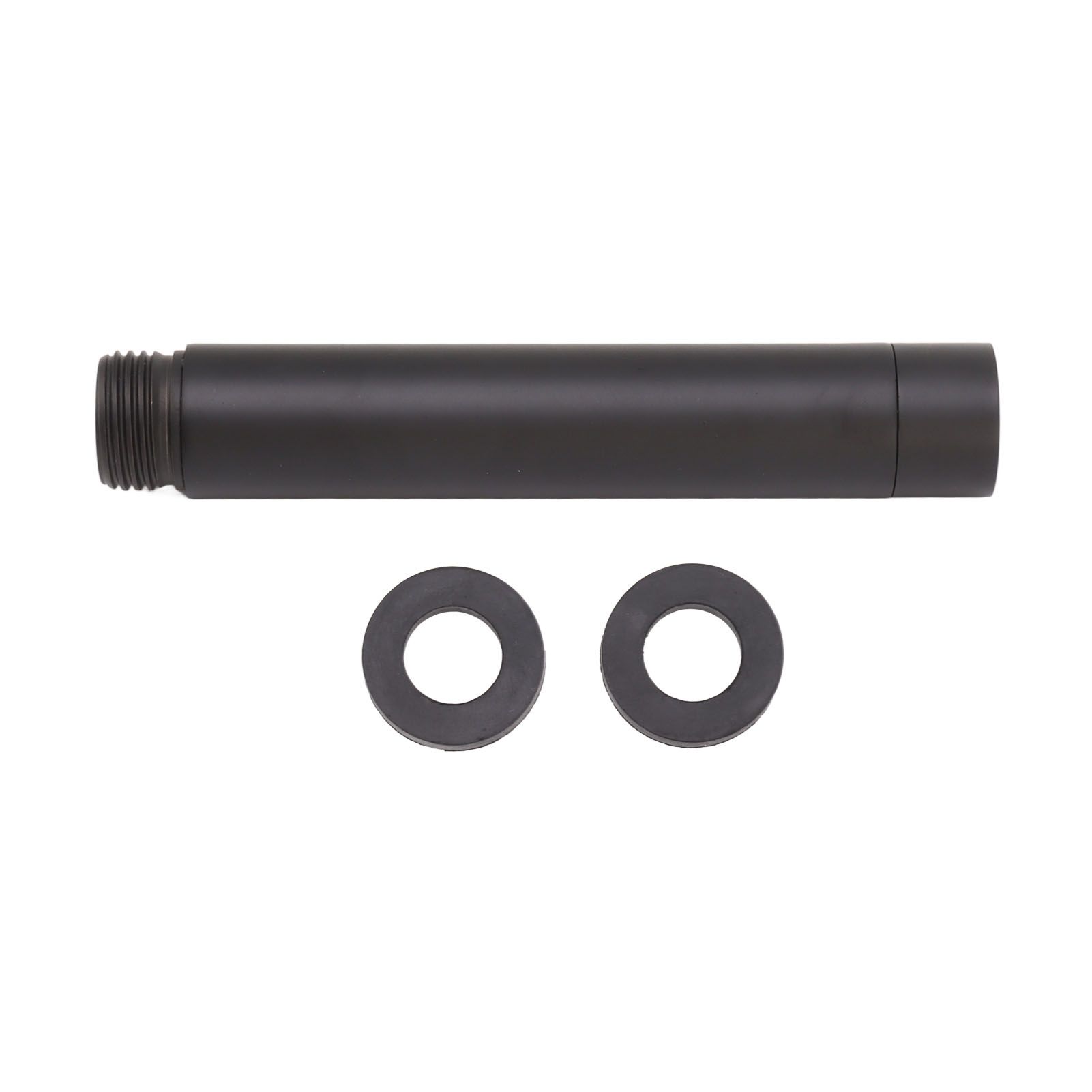 Shower Arm Stainless Steel Modern Elegant Shower Extension Pipe for Bathroom Black