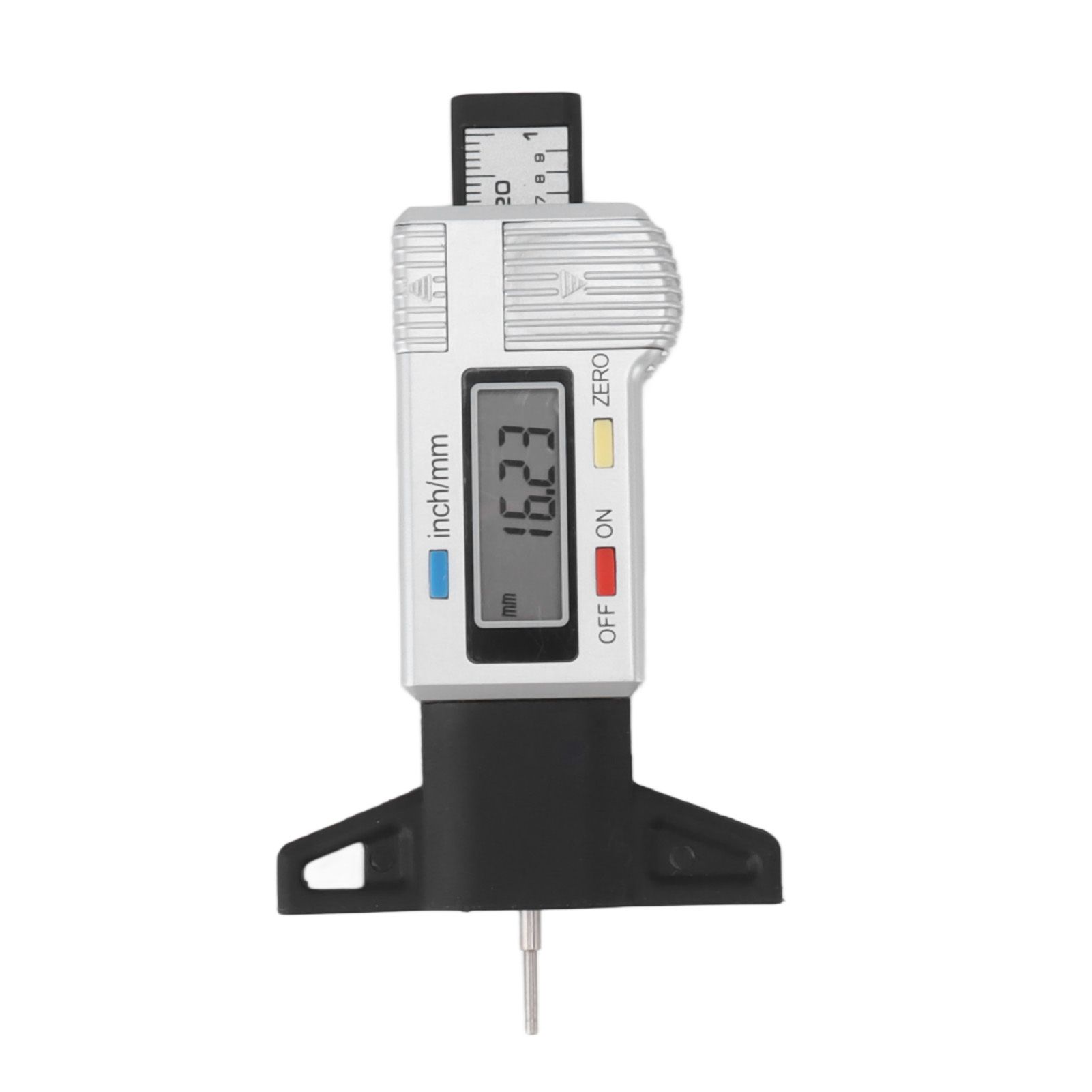 Digital Tire Tread Depth Gauge Tire Tread Depth Measuring Tool 0‑25.4mm Range Accurate Reading