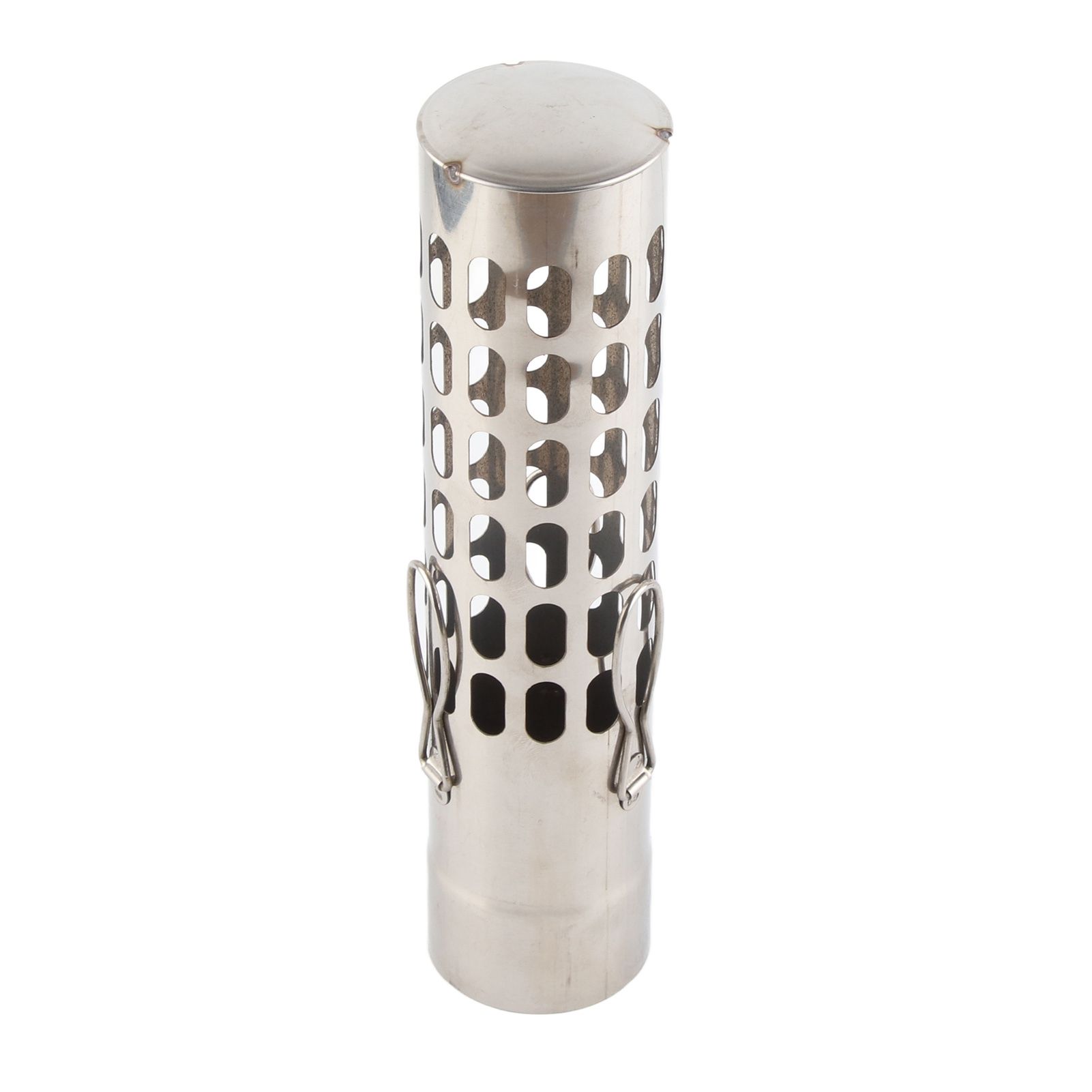 Tent Chimney Pipe Cover Weatherproof Ventilation Stainless Steel Stove Pipe Rain Cap for Outdoor Camping
