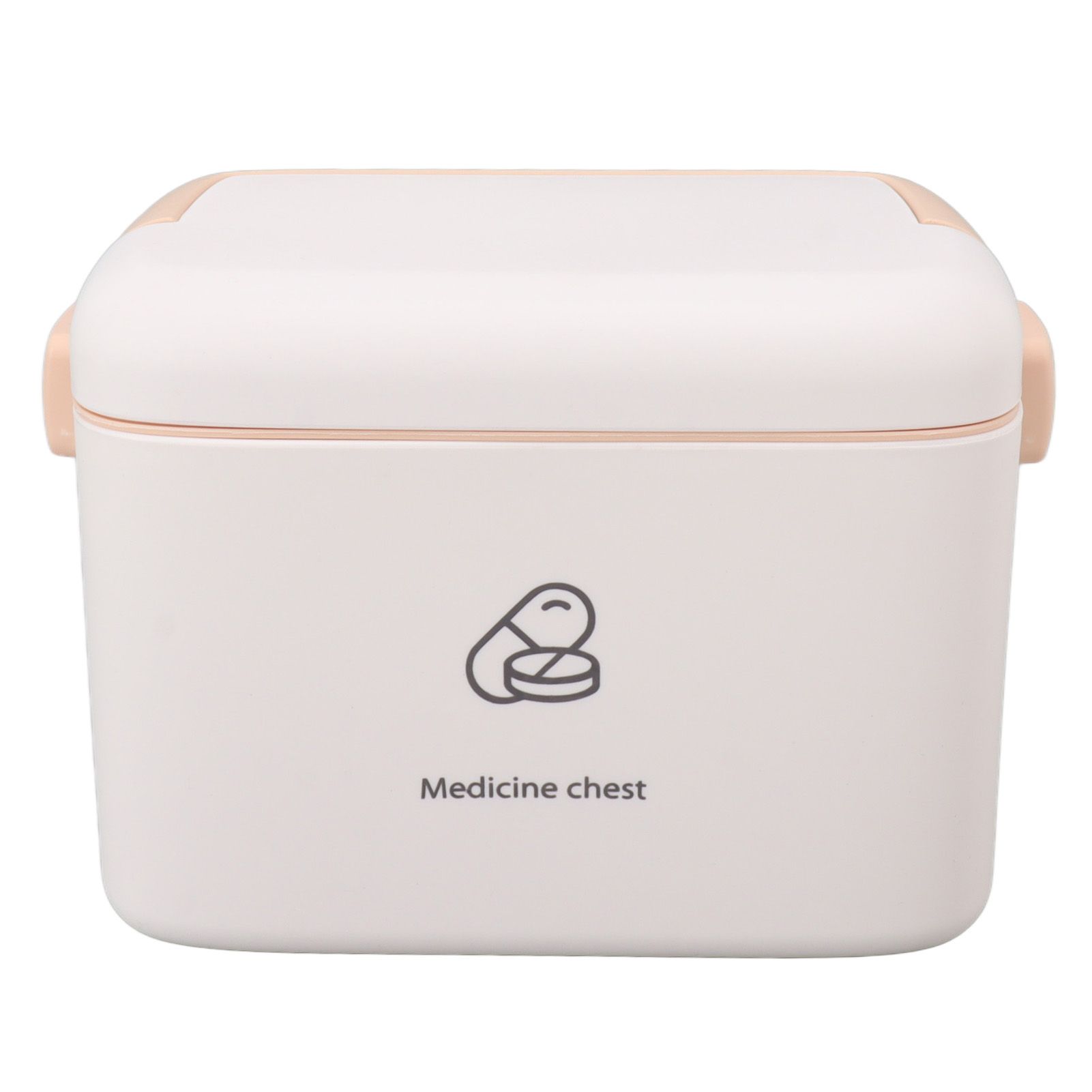 Large Medicine Storage Box Organizer Container Family Emergency Medicine Case with Removable Tray Type B